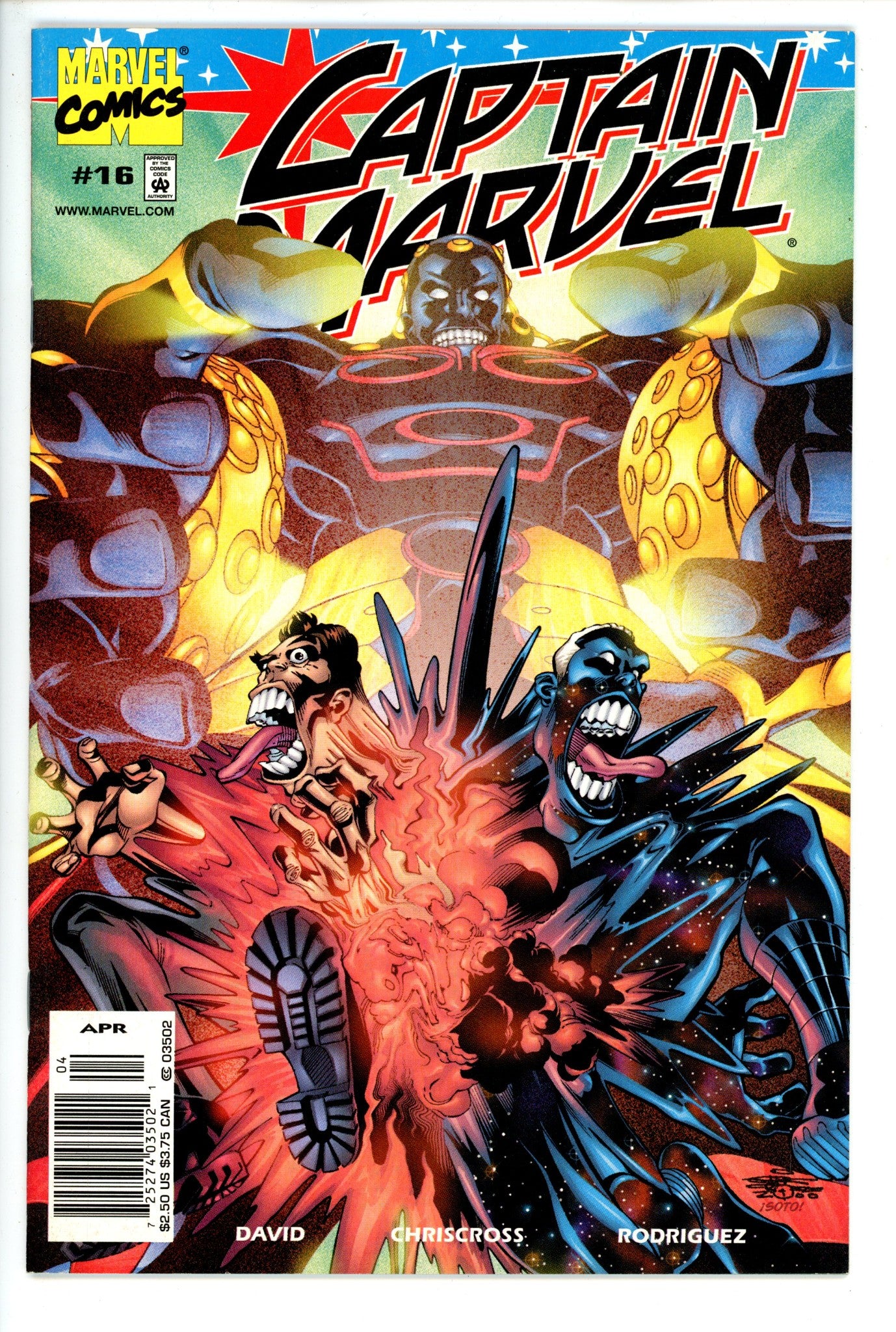 Captain Marvel Vol 5 16 Newsstand