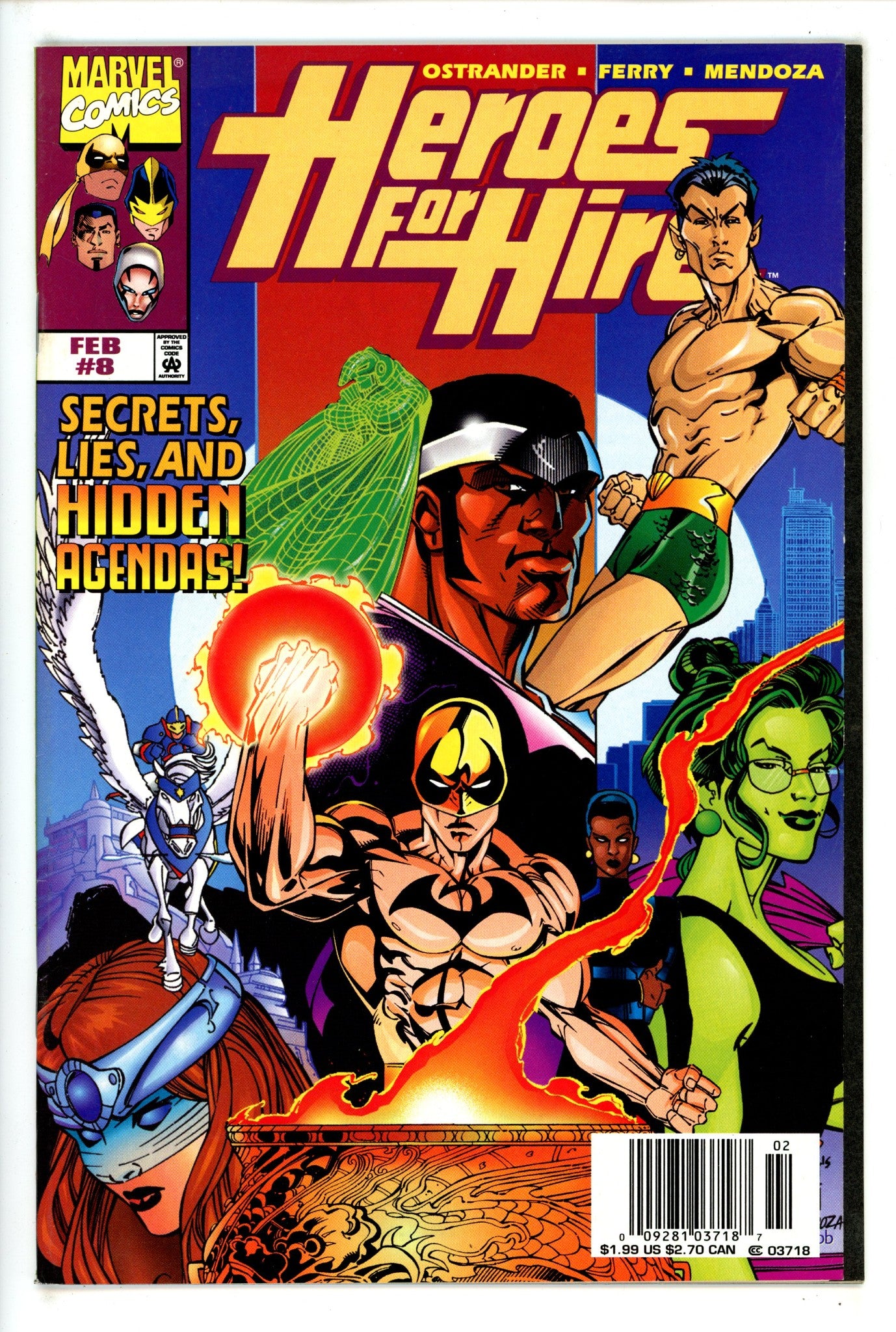 Heroes for Hire Vol 1 8 Newsstand