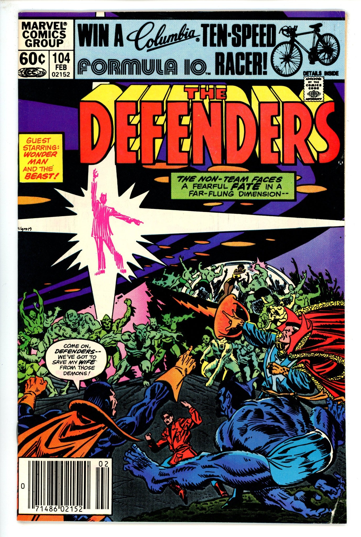 The Defenders Vol 1 104 Newsstand