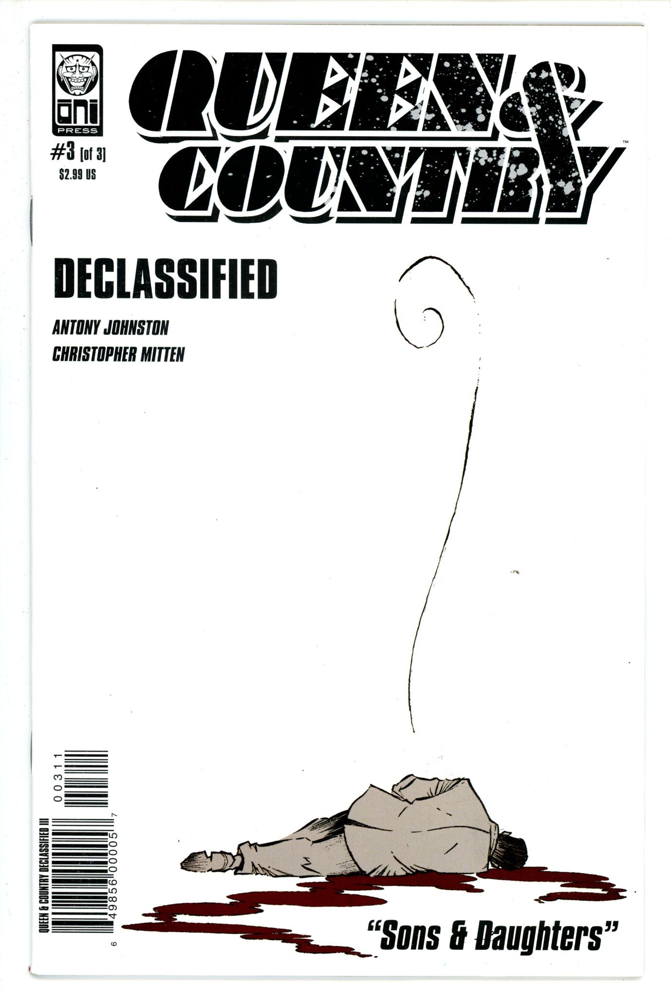 Queen & Country Declassified Vol 3 3 (2005)