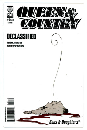 Queen & Country Declassified Vol 3 3 (2005)