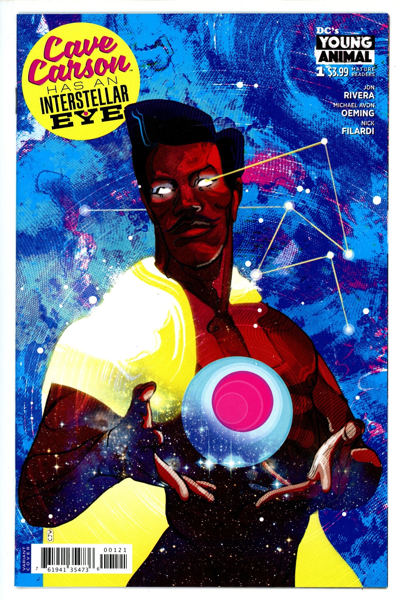 Cave Carson Has an Interstellar Eye 1 Ward Variant
