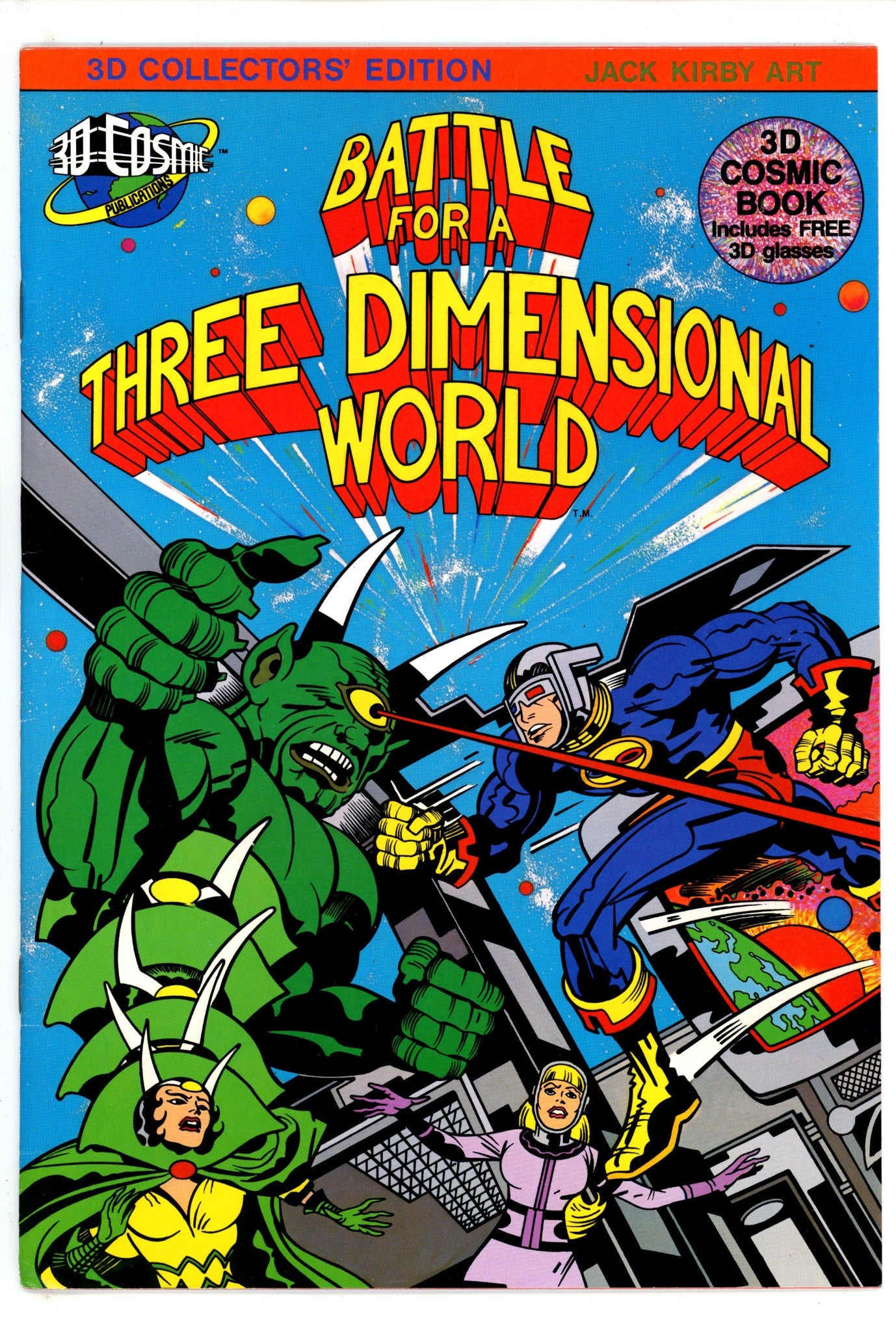 Battle For a Three Dimensional World 1 With Glasses VF- (1982)