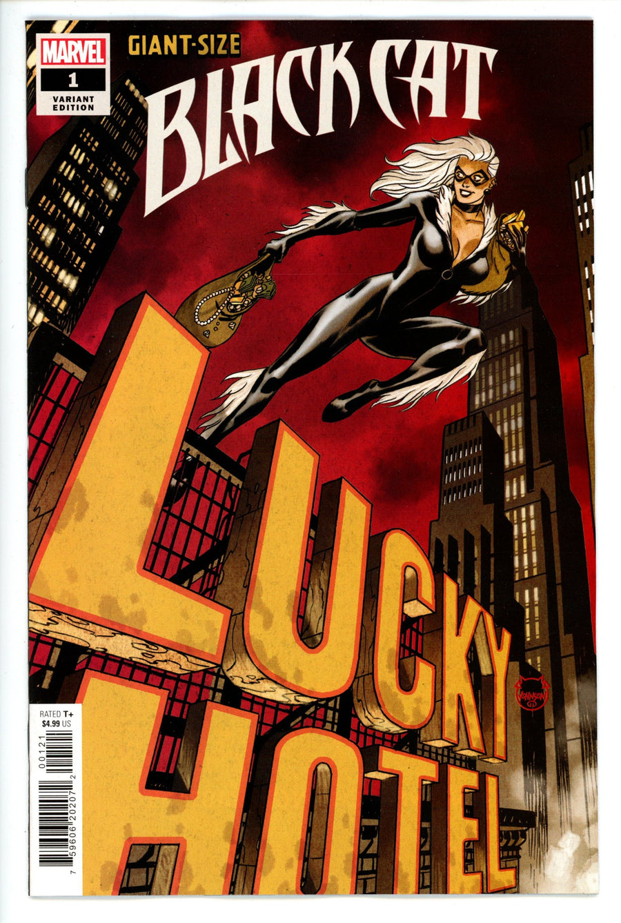 Giant Size Black Cat Infinity Score 1 Johnson Variant (2021)