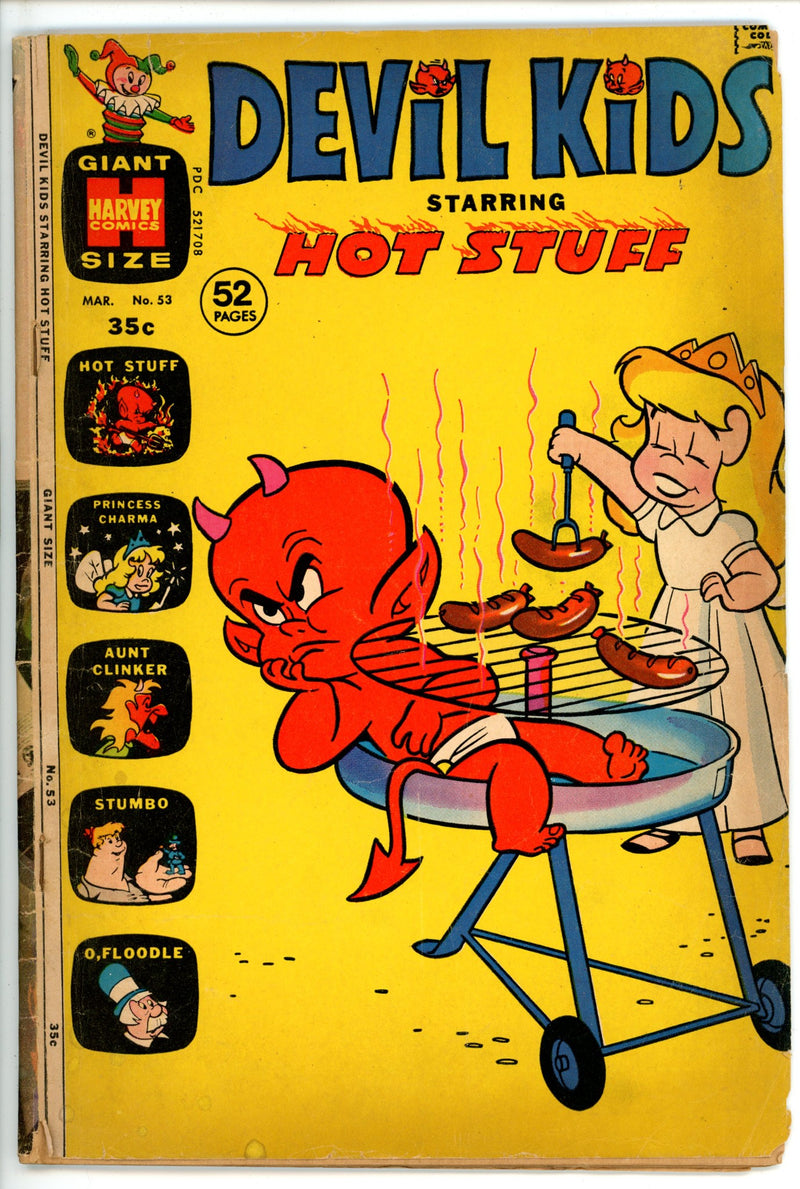Devil Kids Starring Hot Stuff 53 Canadian Price Variant GD/VG (1972)