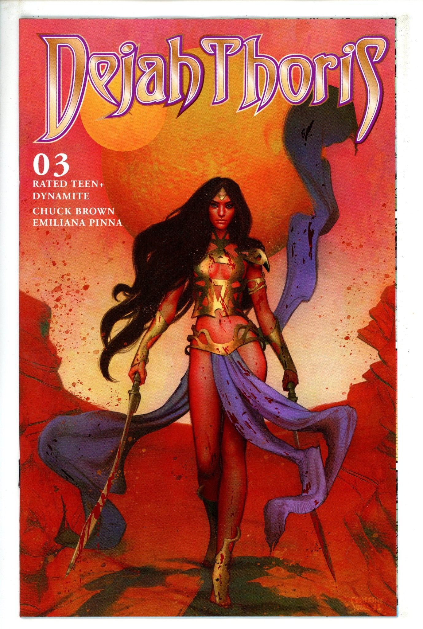 Dejah Thoris Vol 4 3 Puebla Variant (2023)