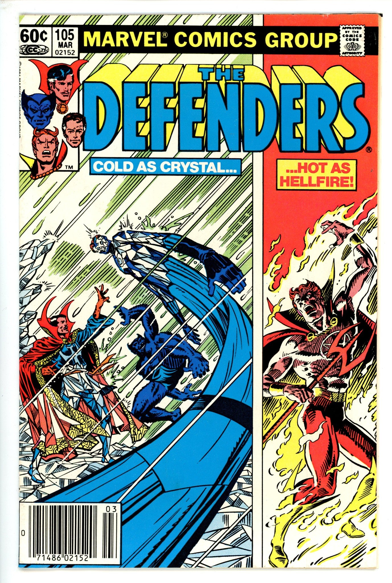 The Defenders Vol 1 105 Newsstand