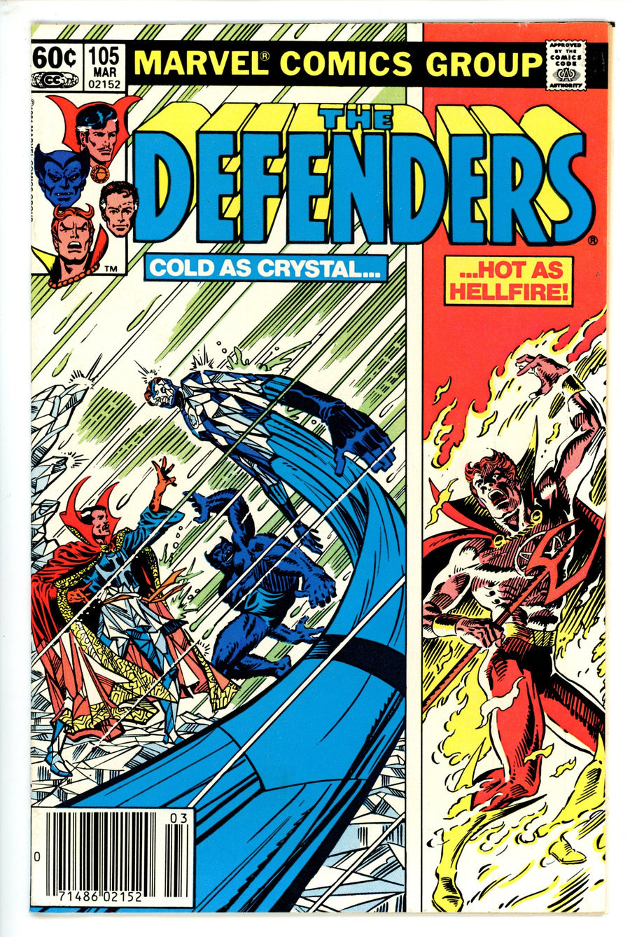 The Defenders Vol 1 105 Newsstand