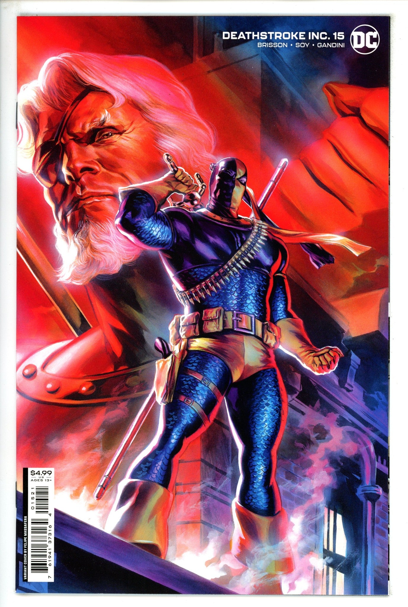 Deathstroke Inc 15 Massafera Variant