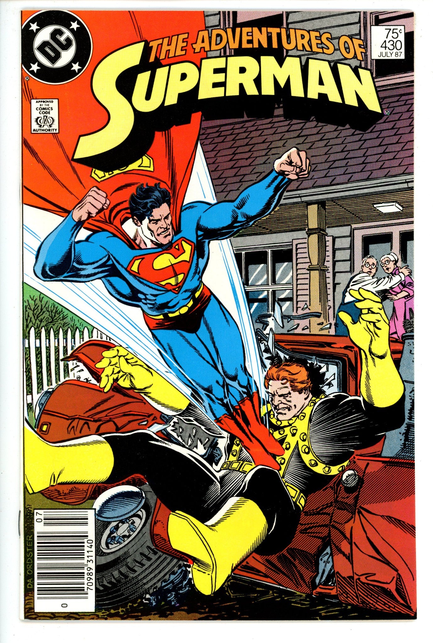 Adventures of Superman 430 Newsstand