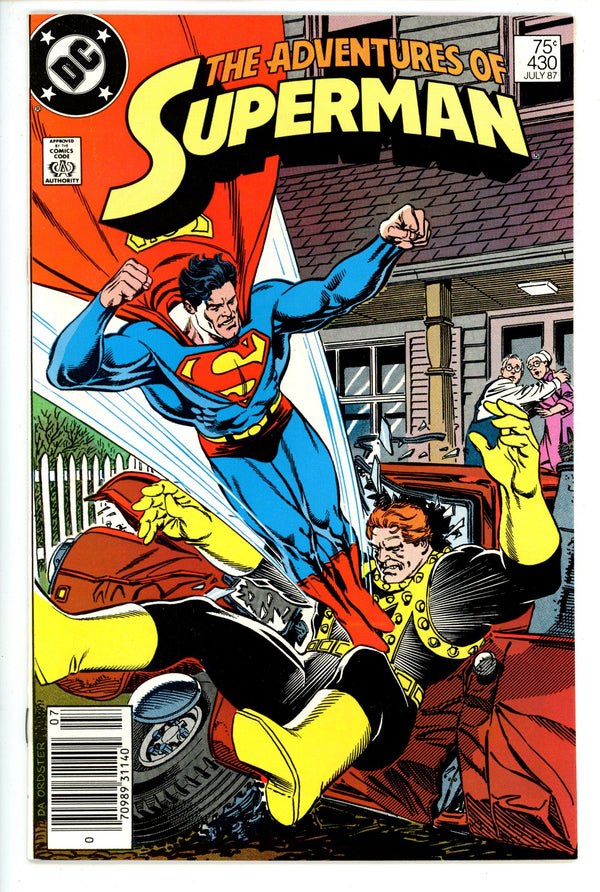 Adventures of Superman 430 Newsstand