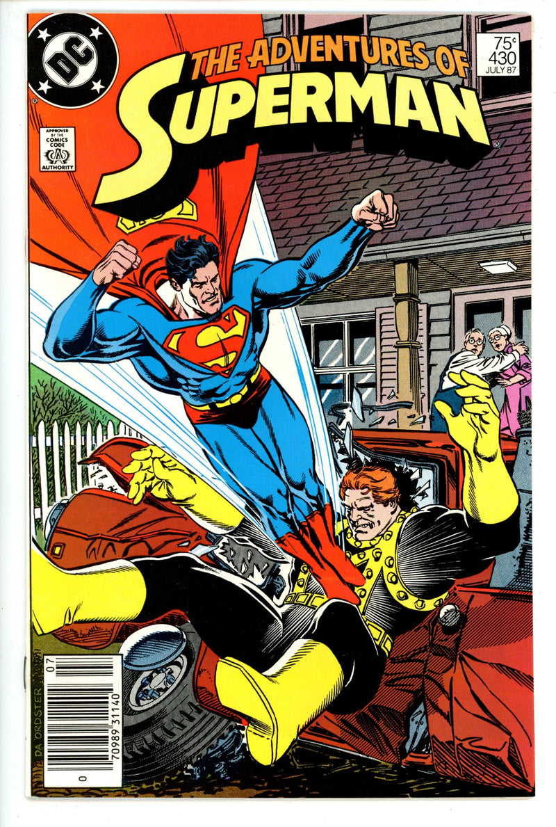 Adventures of Superman 430 Newsstand
