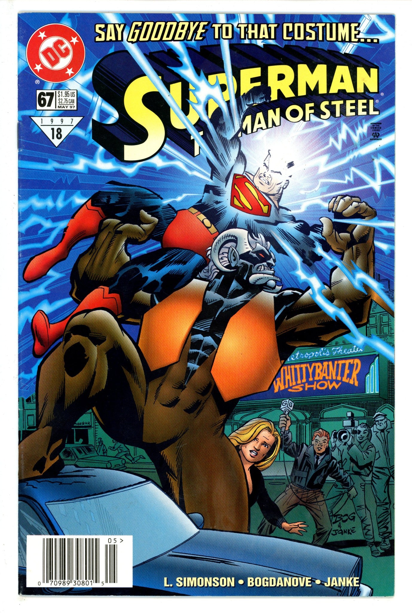 Superman: The Man of Steel 67 Newsstand