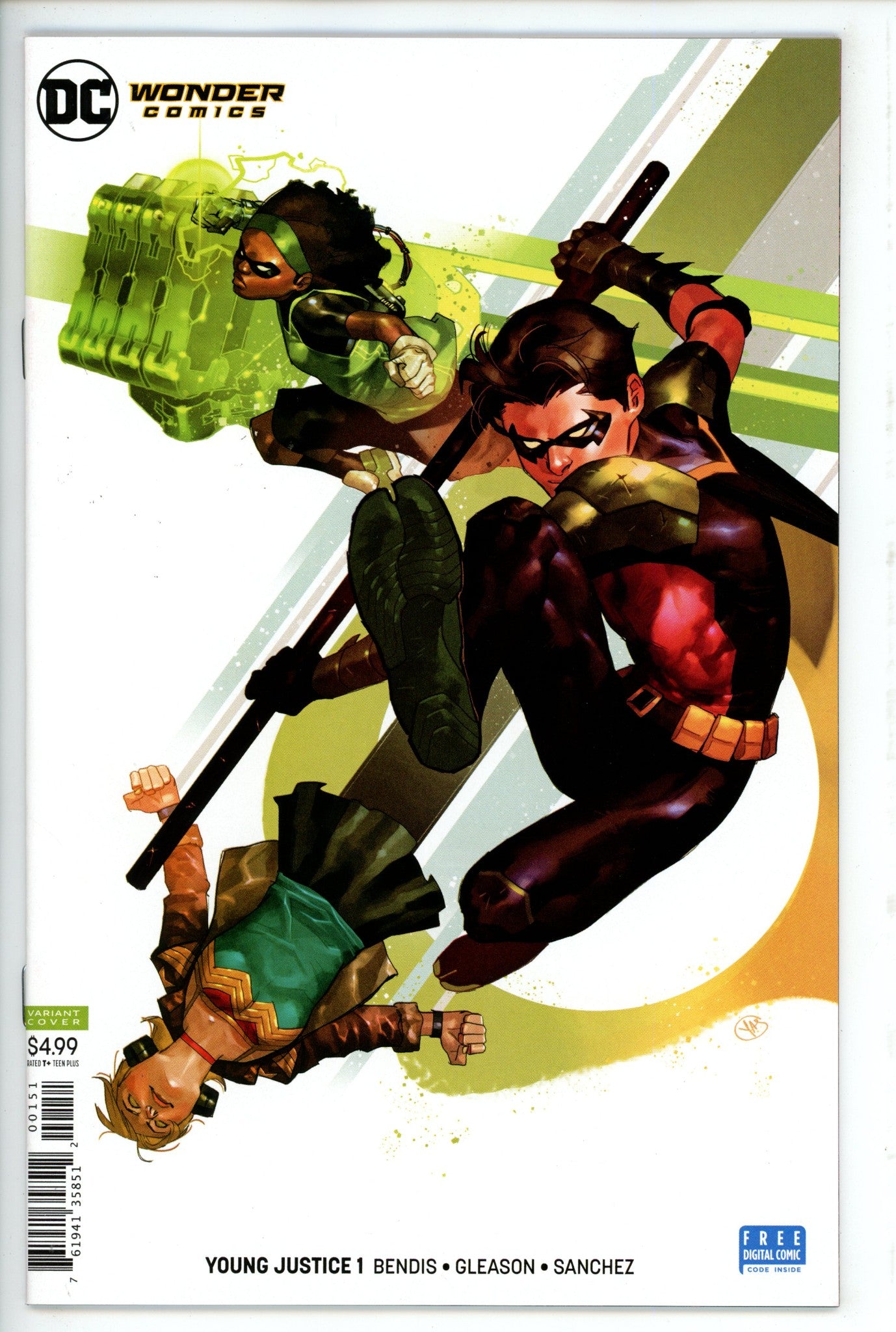Young Justice Vol 3 1 Putri Variant NM+