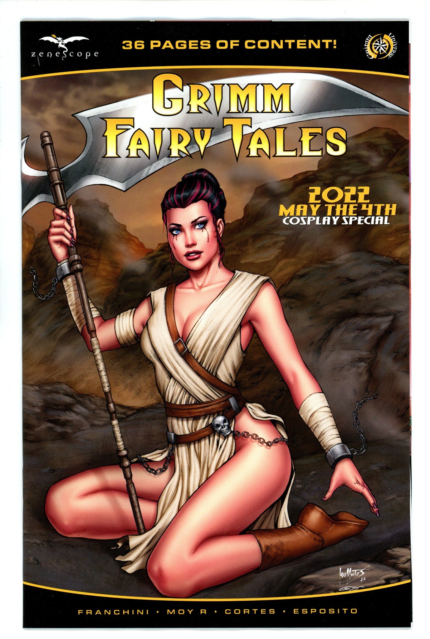Grimm Fairy Tales Presents May 4th Cosplay Pinup Special 2022 Sntacruz Variant (2022)