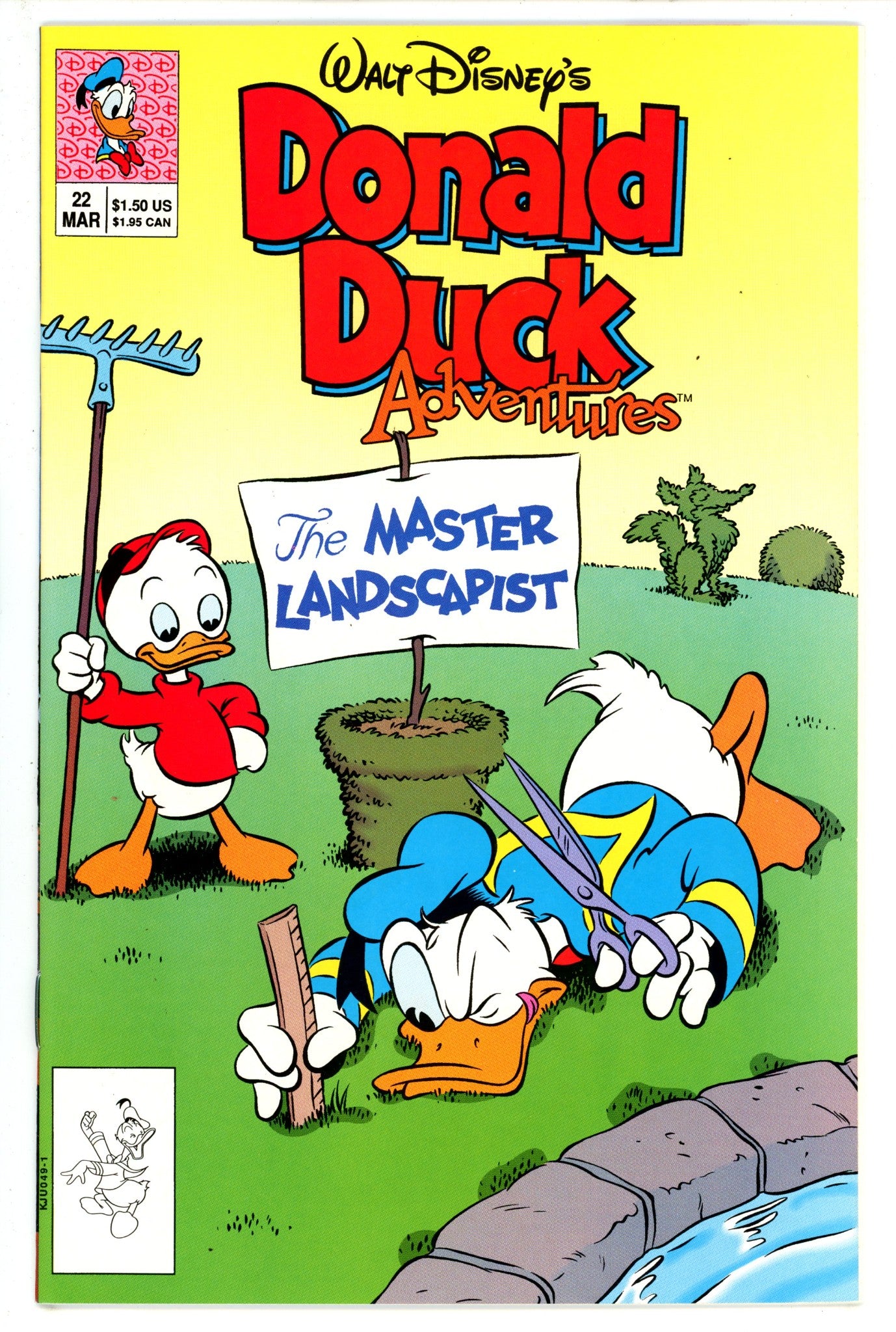 Walt Disney's Donald Duck Adventures Vol 2 22 (1992)