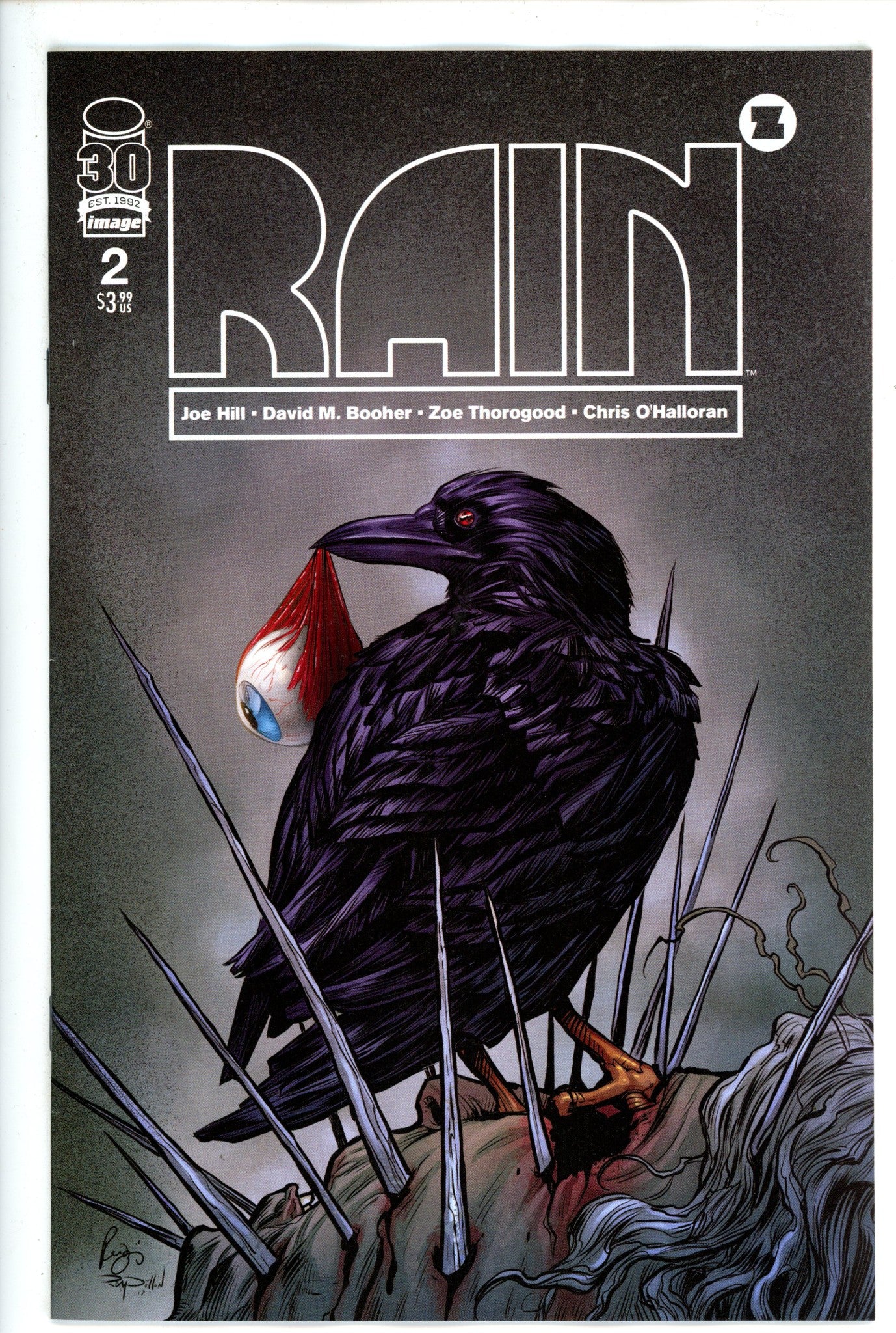 Joe Hill Rain 2 Dillon Variant NM