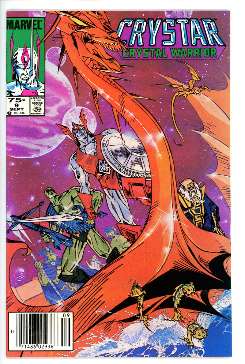 The Saga of Crystar, Crystal Warrior 9 Canadian VF/NM