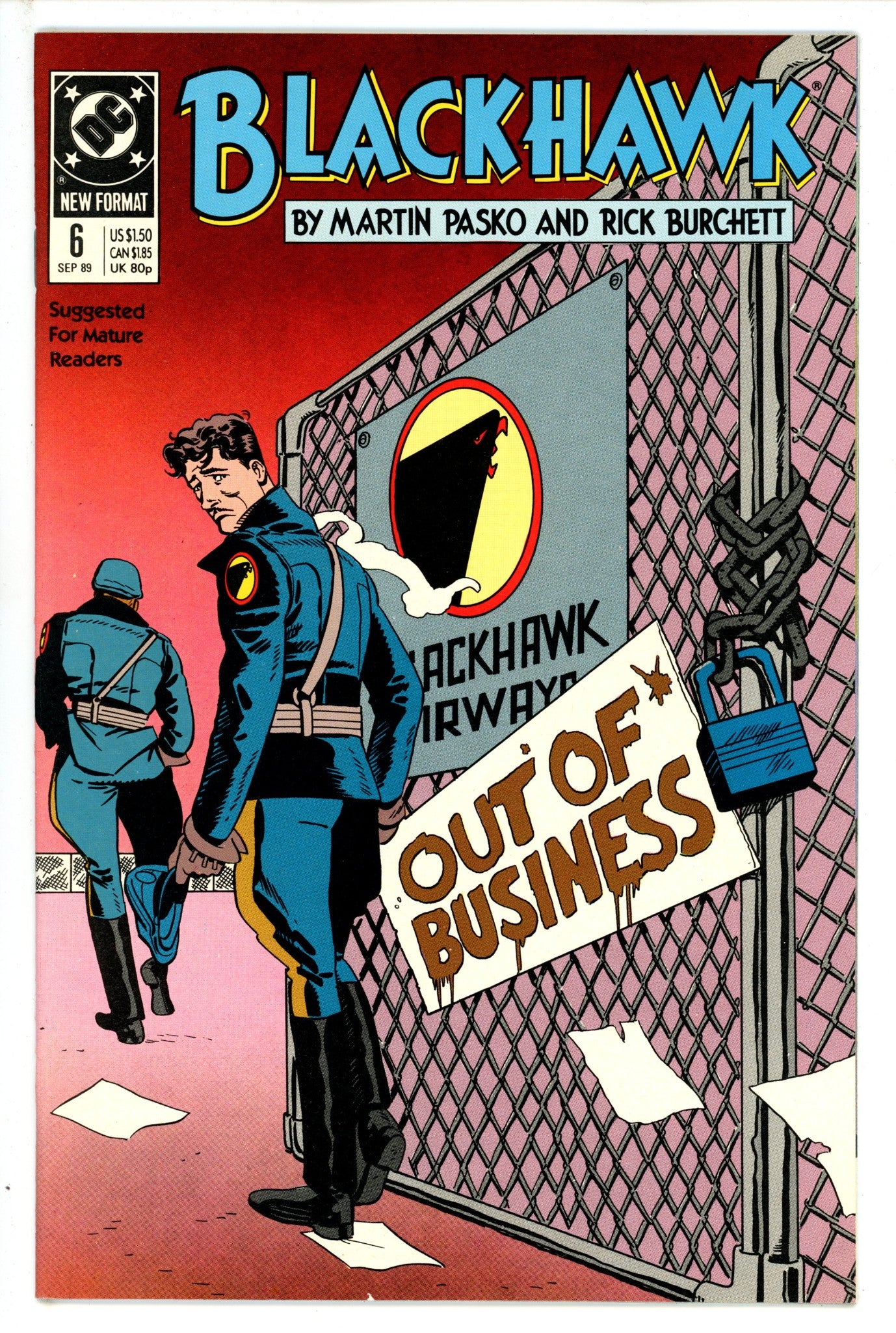 Blackhawk Vol 3 6 (1989)