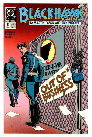 Blackhawk Vol 3 6 (1989)