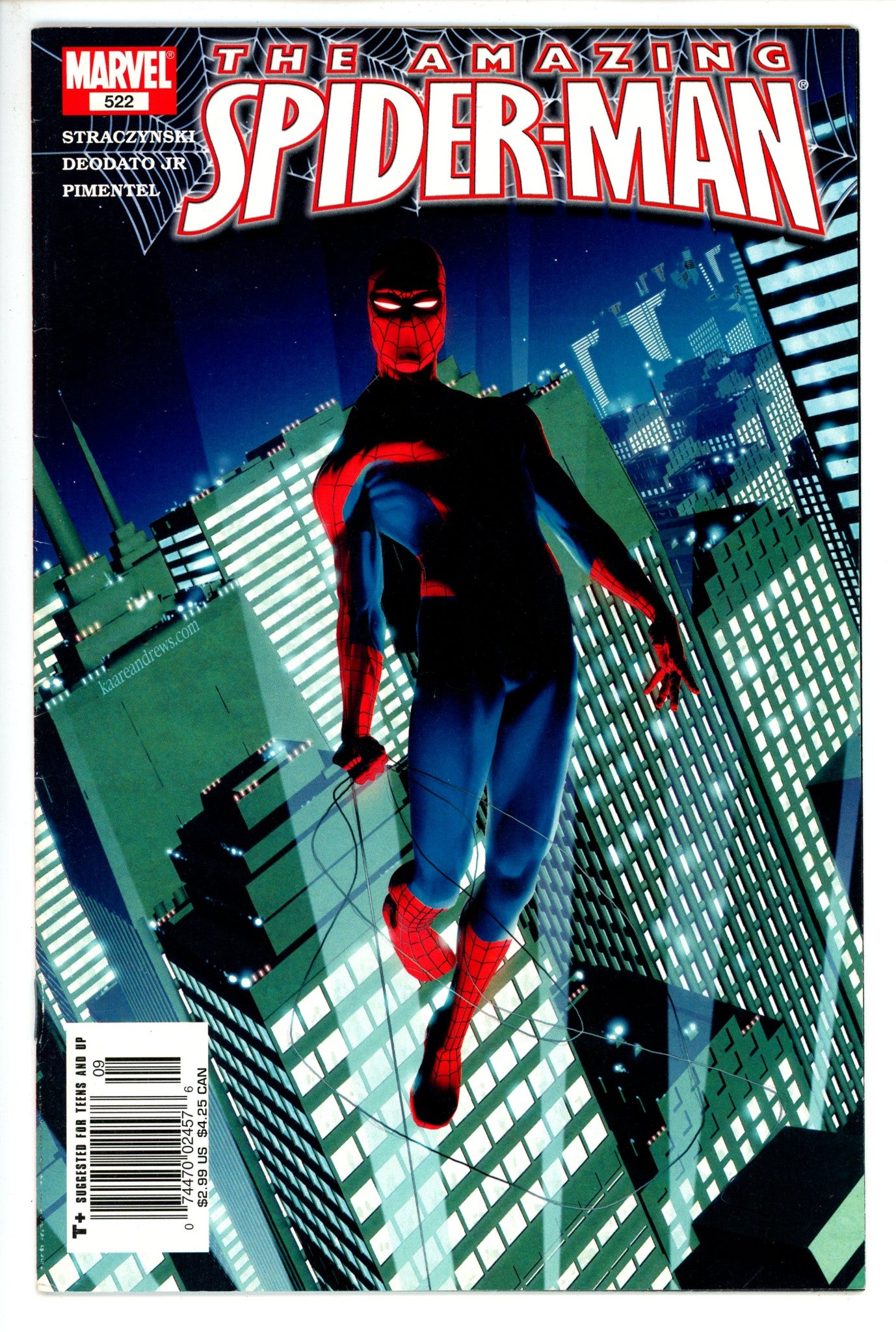 The Amazing Spider-Man Vol 2 522 Newsstand FN+