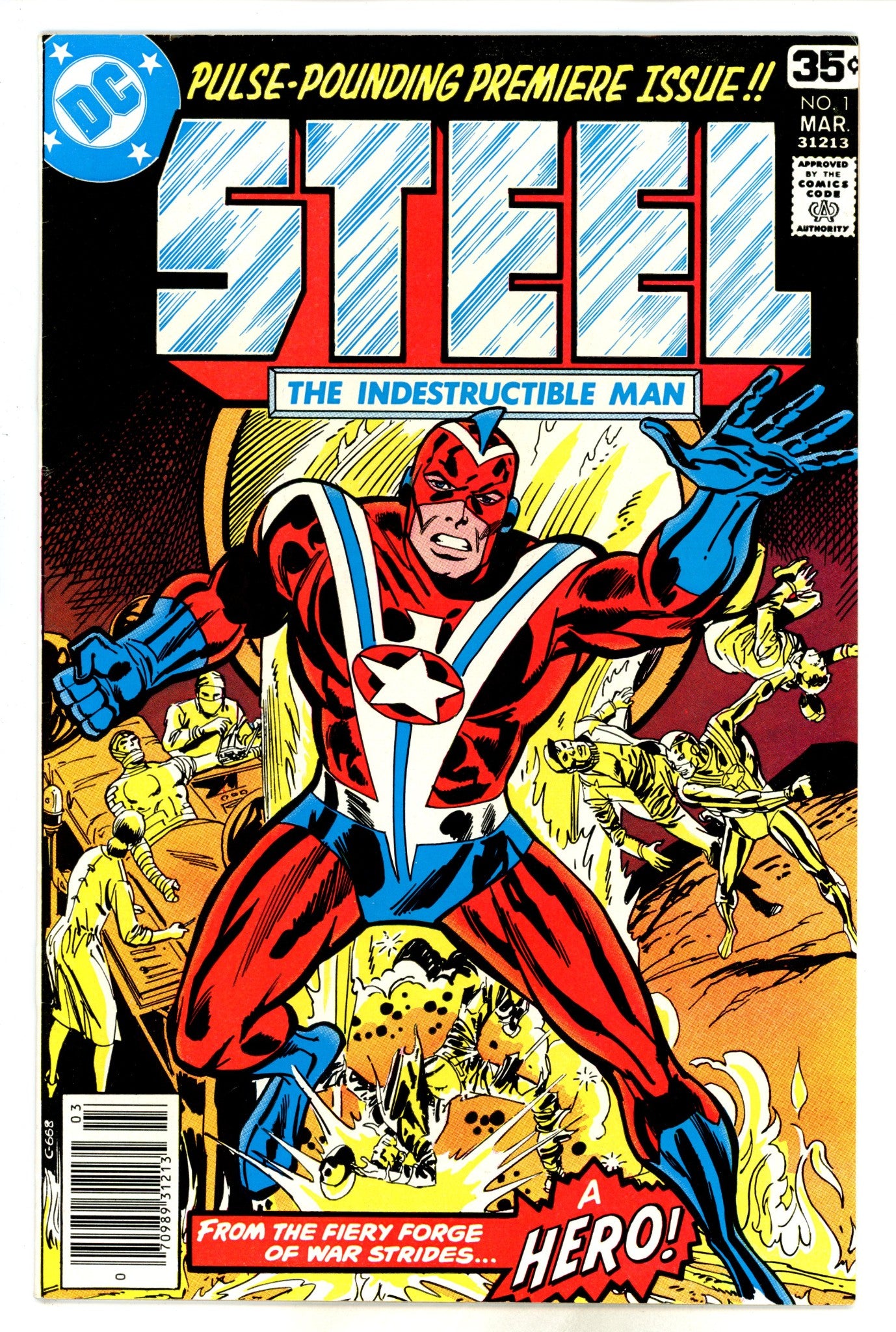 Steel, the Indestructible Man 1 VF-