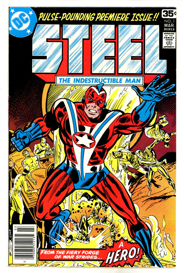 Steel, the Indestructible Man 1 VF-