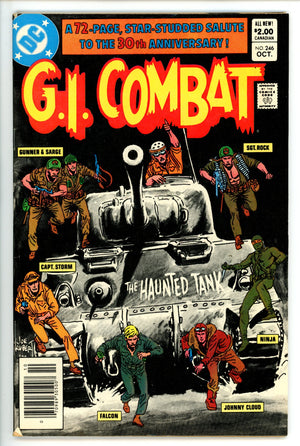 G.I. Combat 246 Canadian Price Variant FN- (1982)