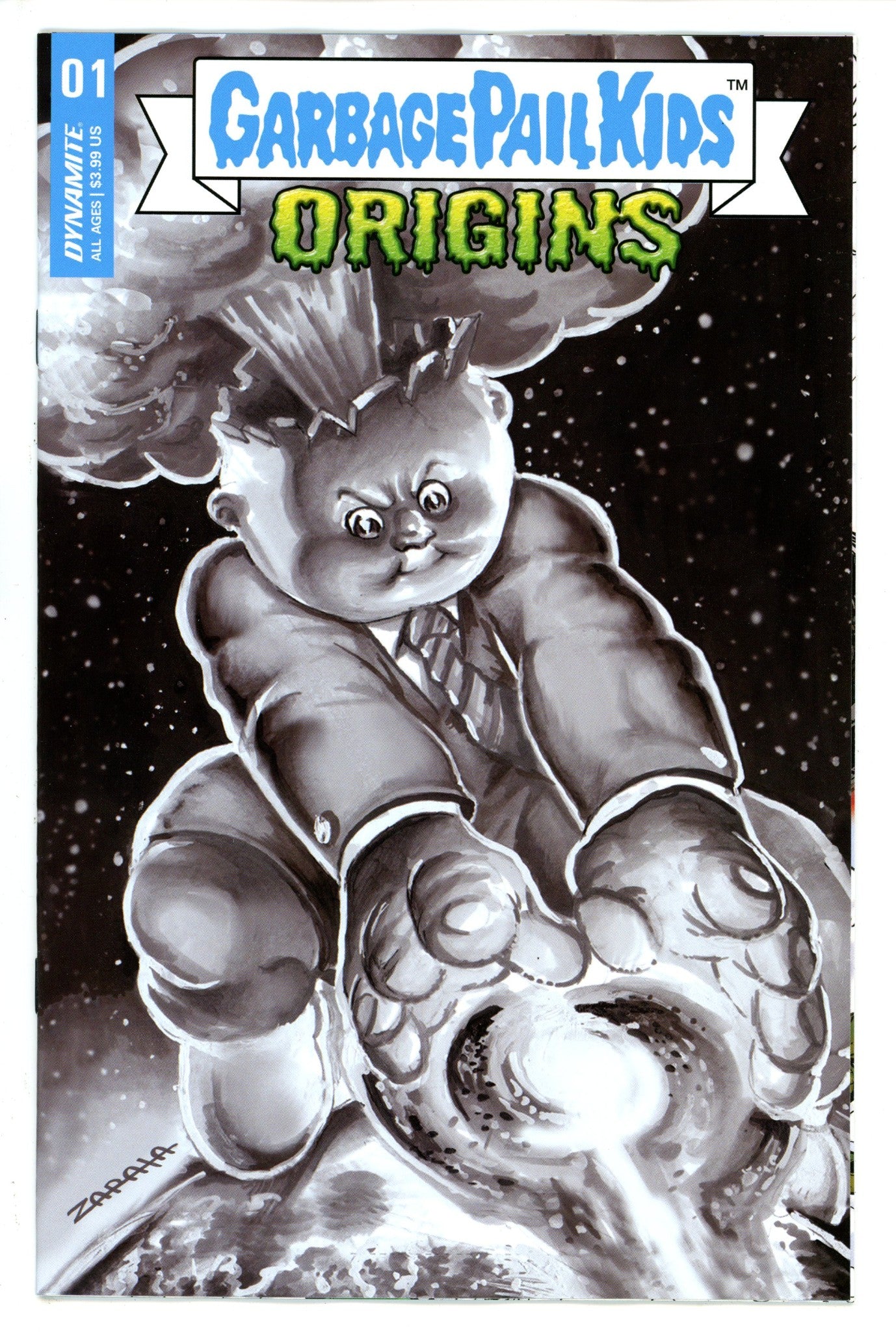 Garbage Pail Kids Origins 1 Zapata Variant (2022)