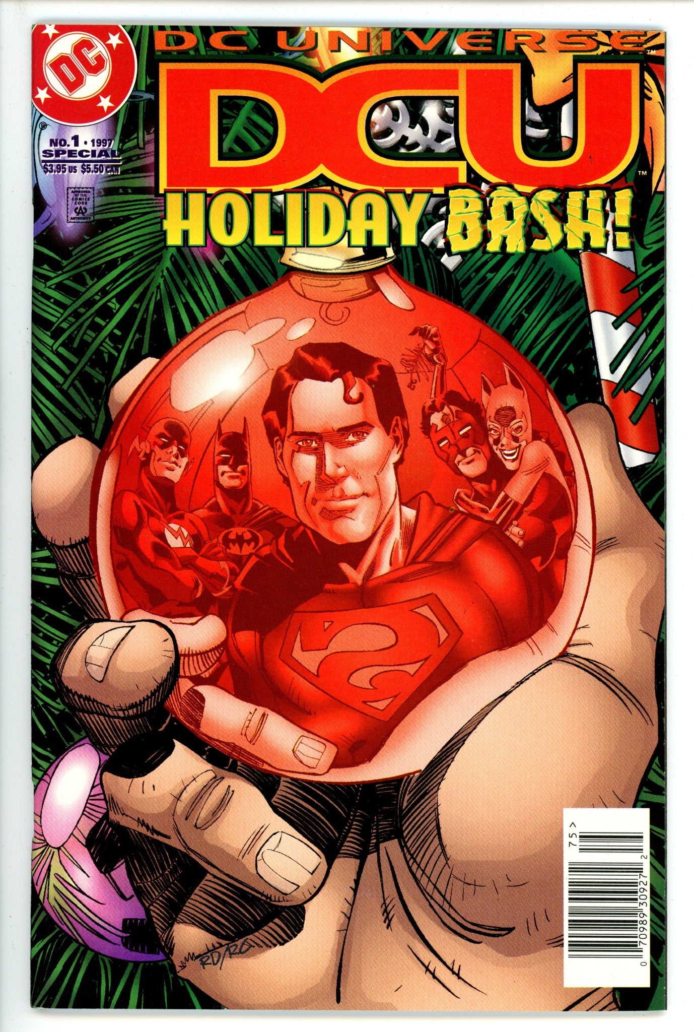 DCU Holiday Bash II [nn] Newsstand VF/NM (1997)