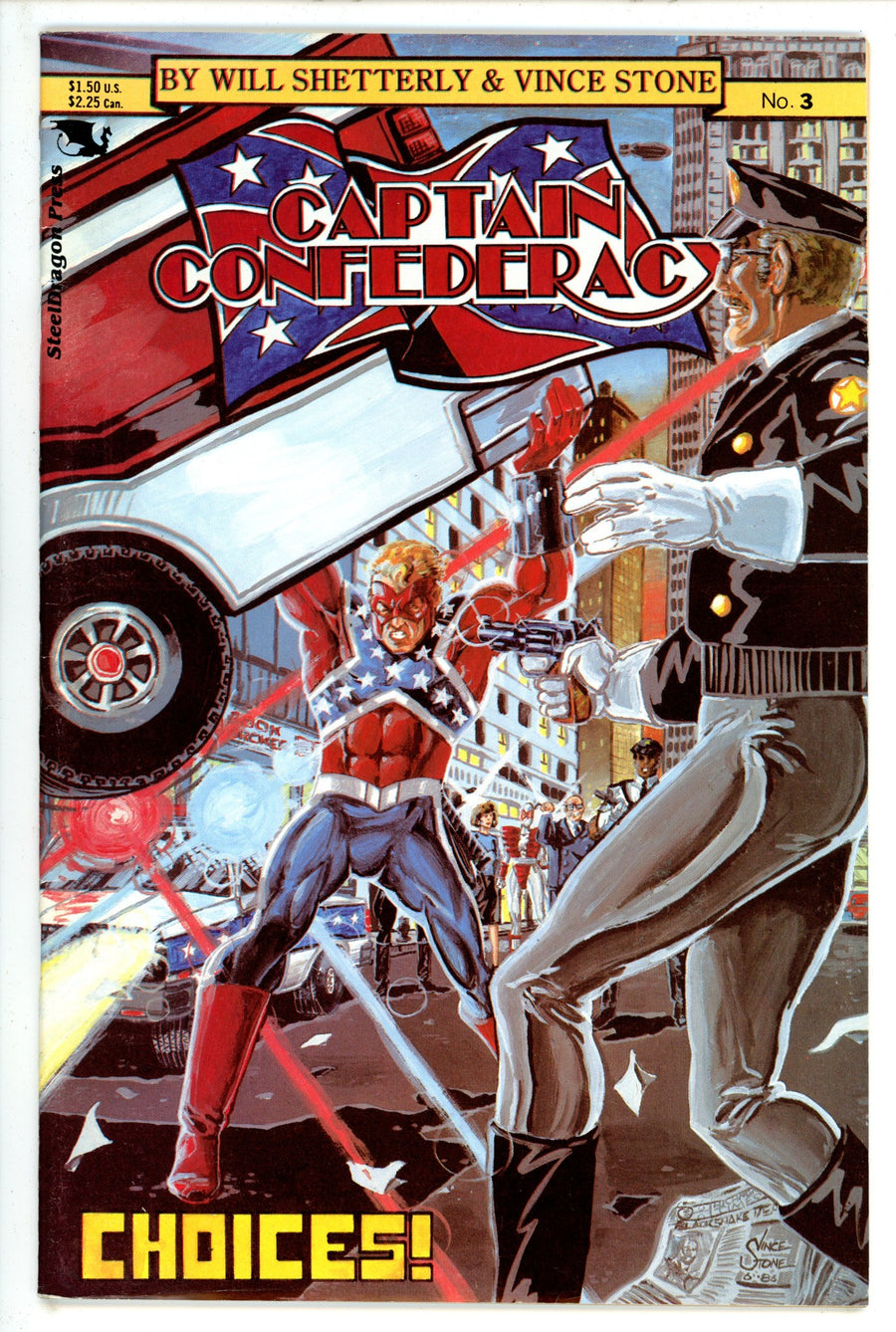 Captain Confederacy Vol 1 3 (1986)