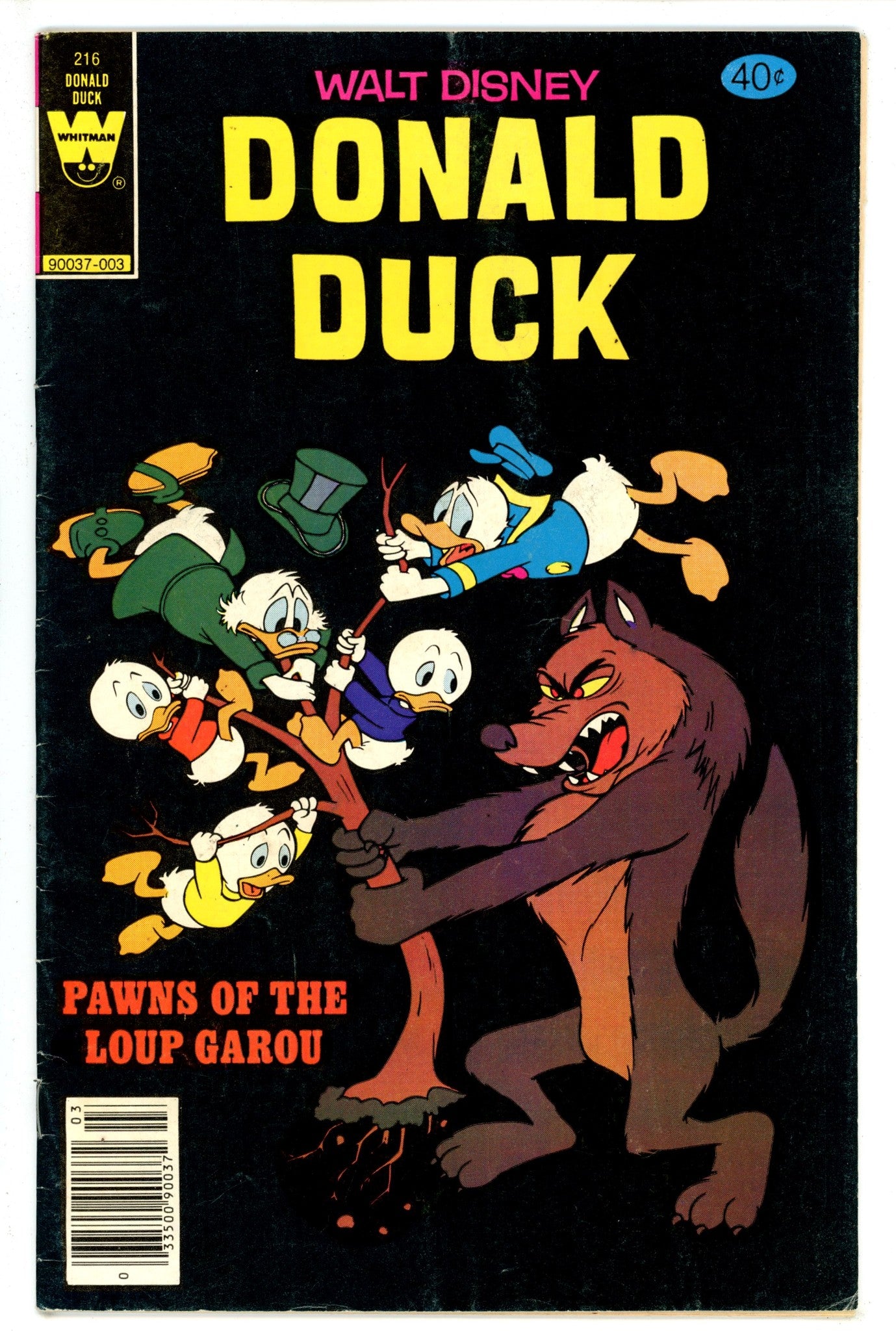 Donald Duck 217 Error VG+ (1980)