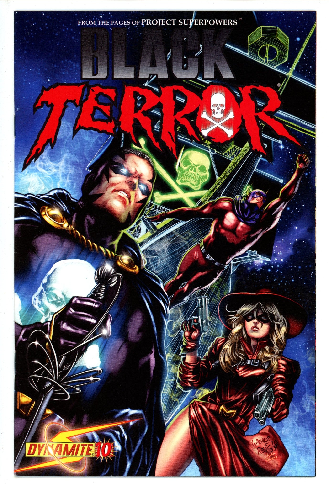 Black Terror 10 Reis Variant (2010)