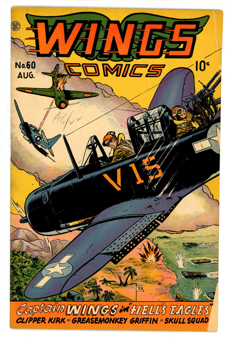 Wings Comics 60 VG+ (1945)