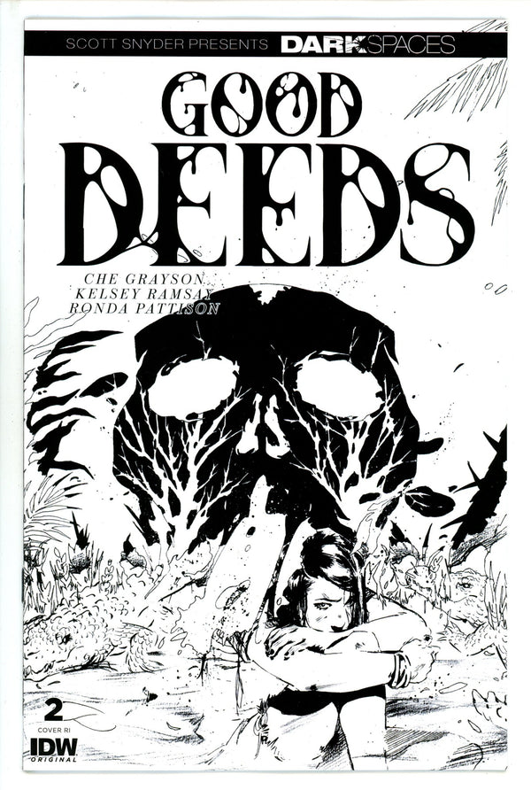 Dark Spaces Good Deeds 2 Ramsay B&W Incentive Variant VF/NM (2023)