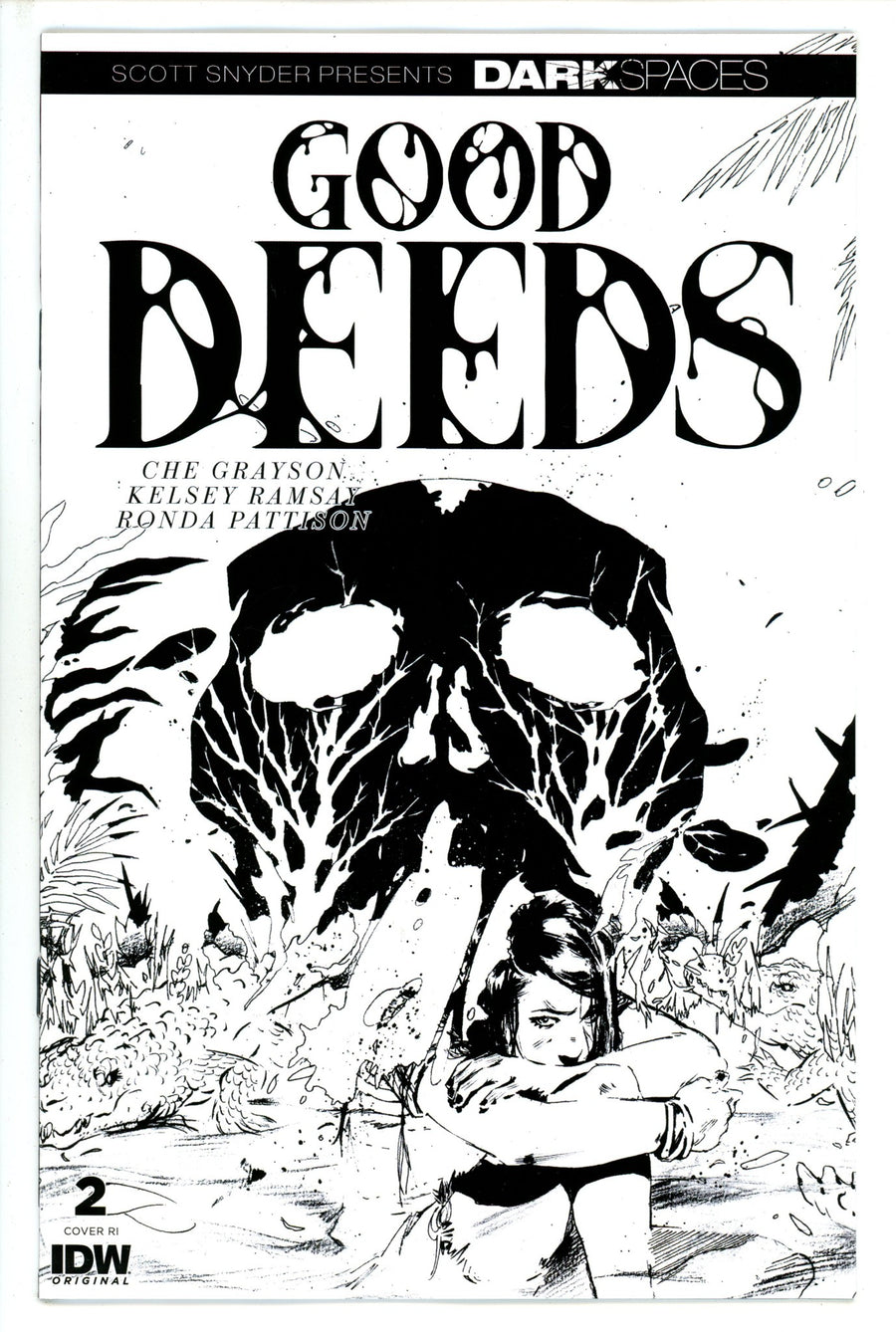Dark Spaces Good Deeds 2 Ramsay B&W Incentive Variant VF/NM (2023)