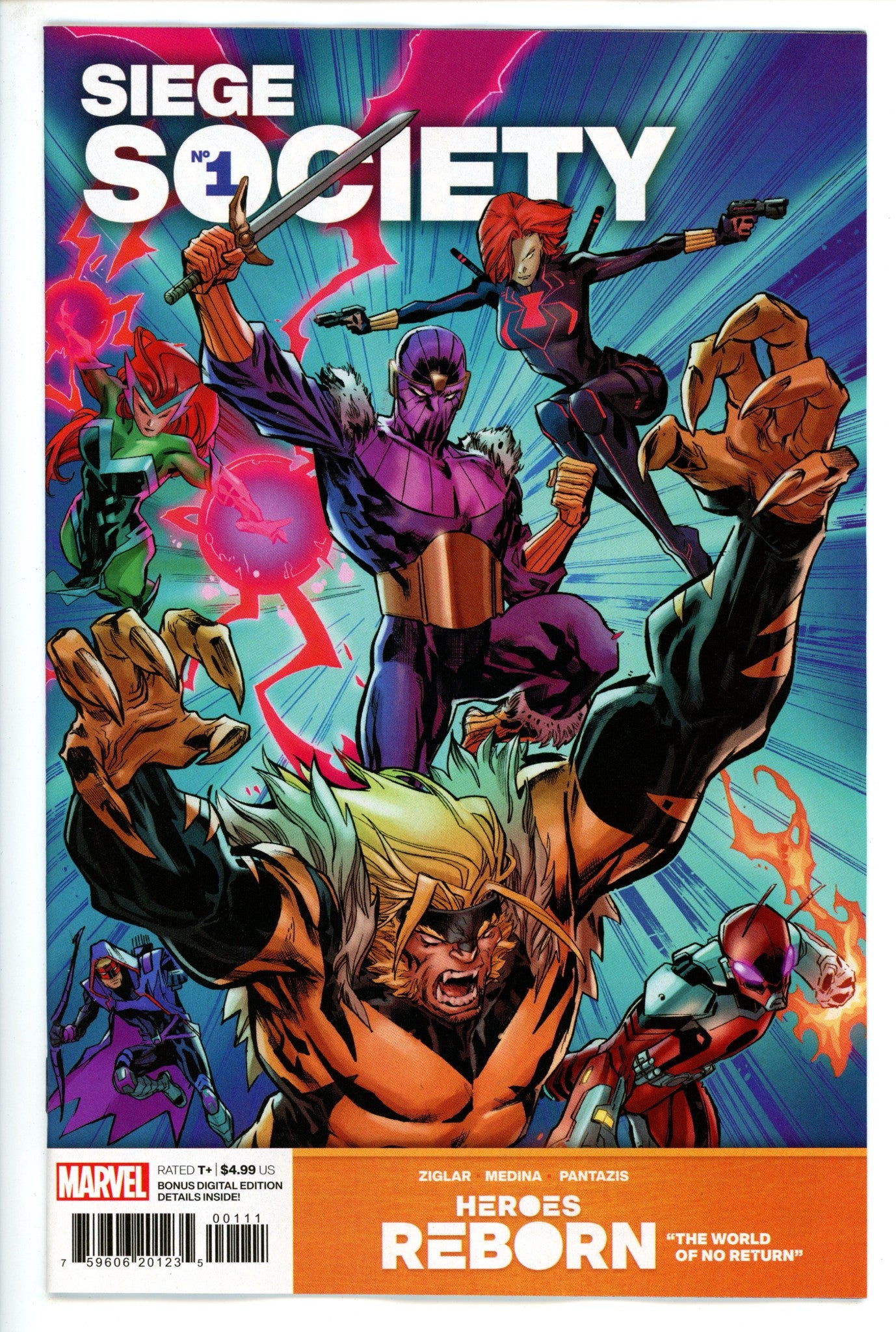 Heroes Reborn Siege Society 1 (2021)