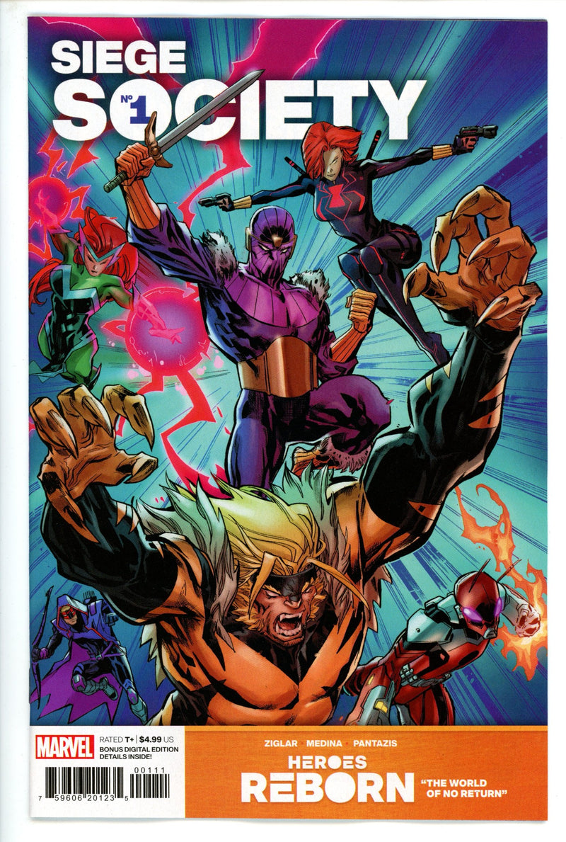 Heroes Reborn Siege Society 1 (2021)