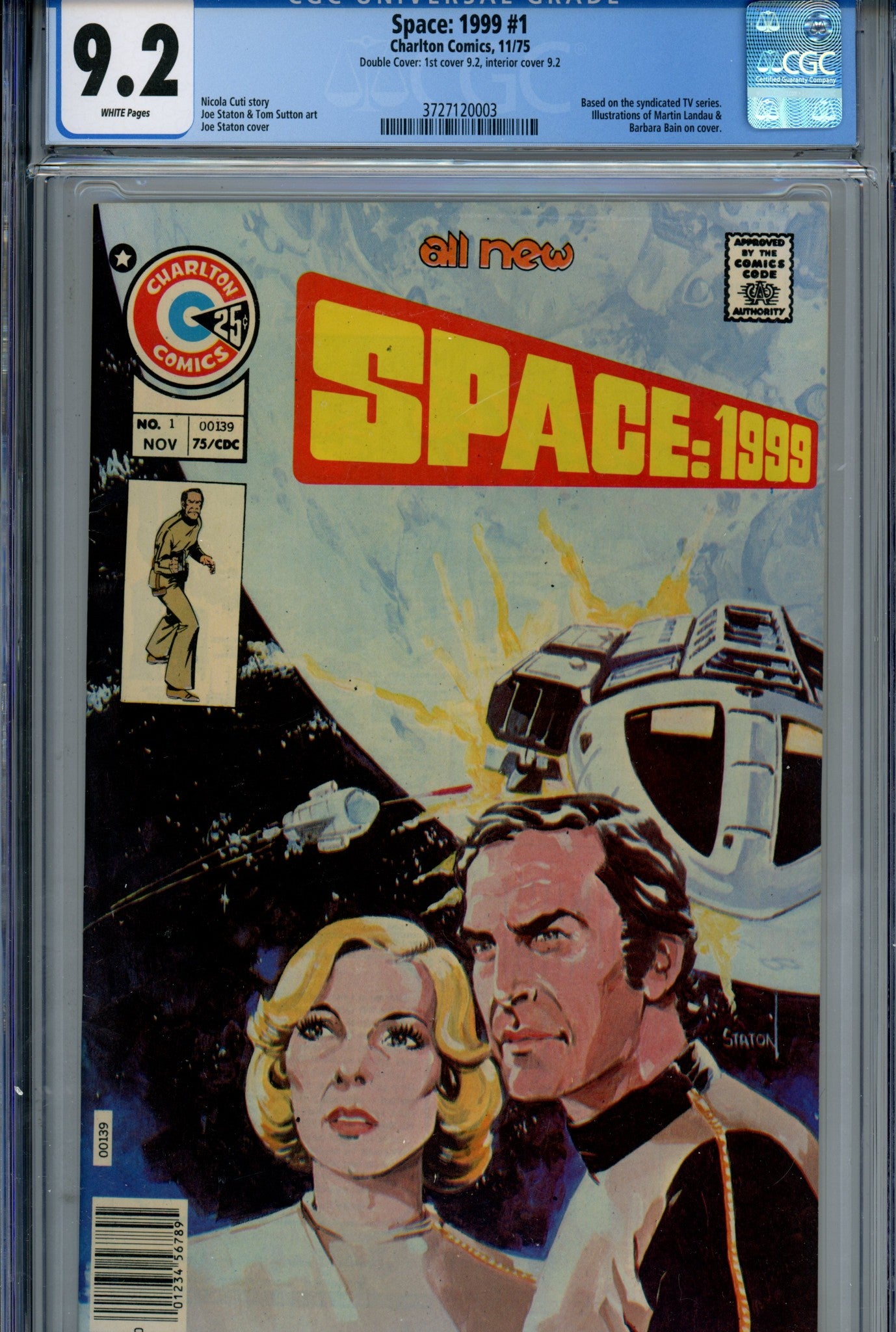 Space: 1999 1 Double Cover CGC 9.2 (1975)