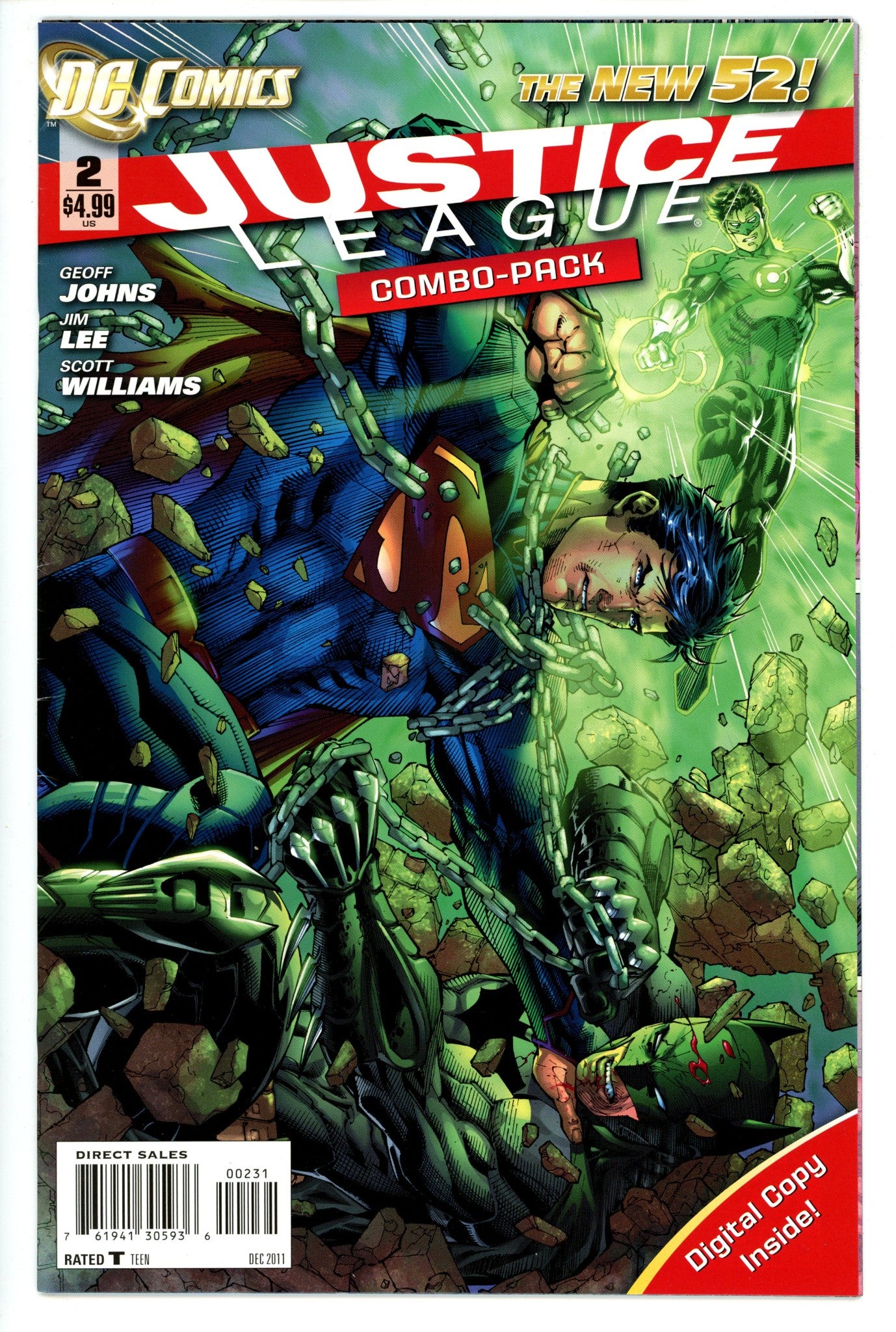 Justice League Vol 1 2 Combo-Pack
