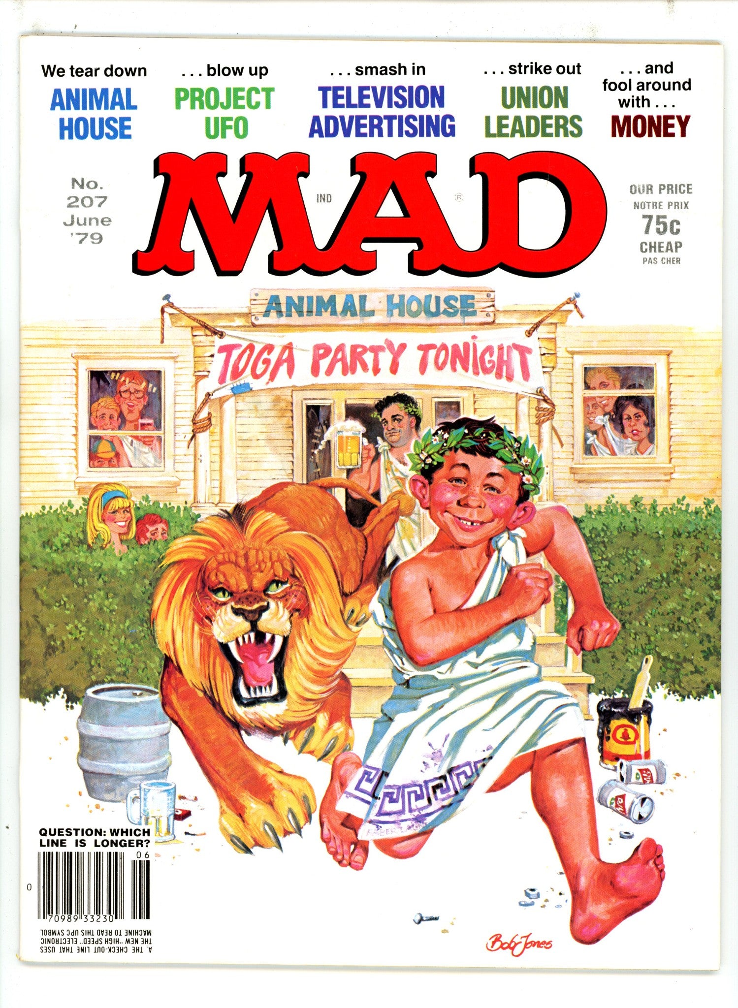 Mad 207 Canadian Price Variant VF/NM (1979)