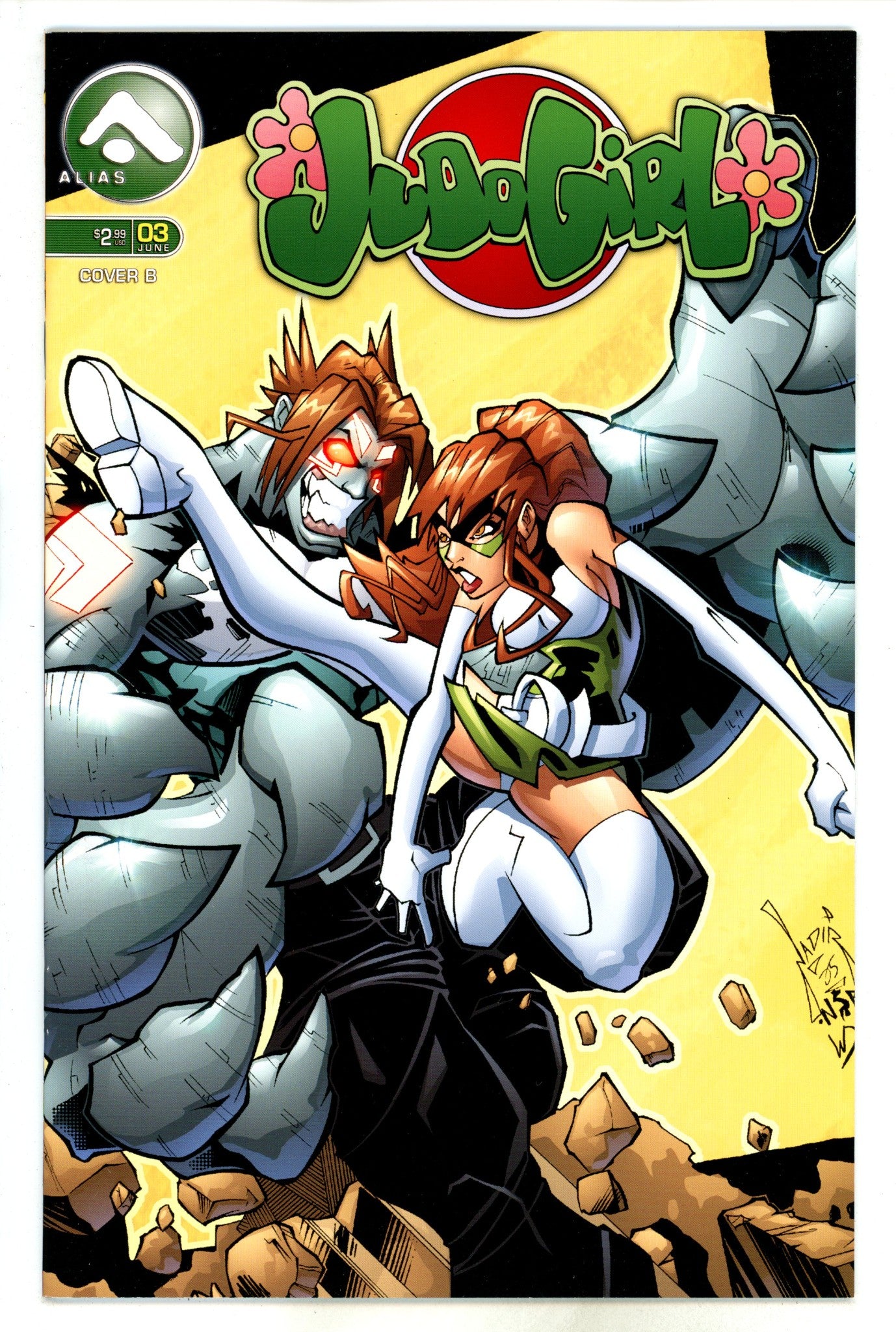 Judo Girl Vol 1 3 Variant