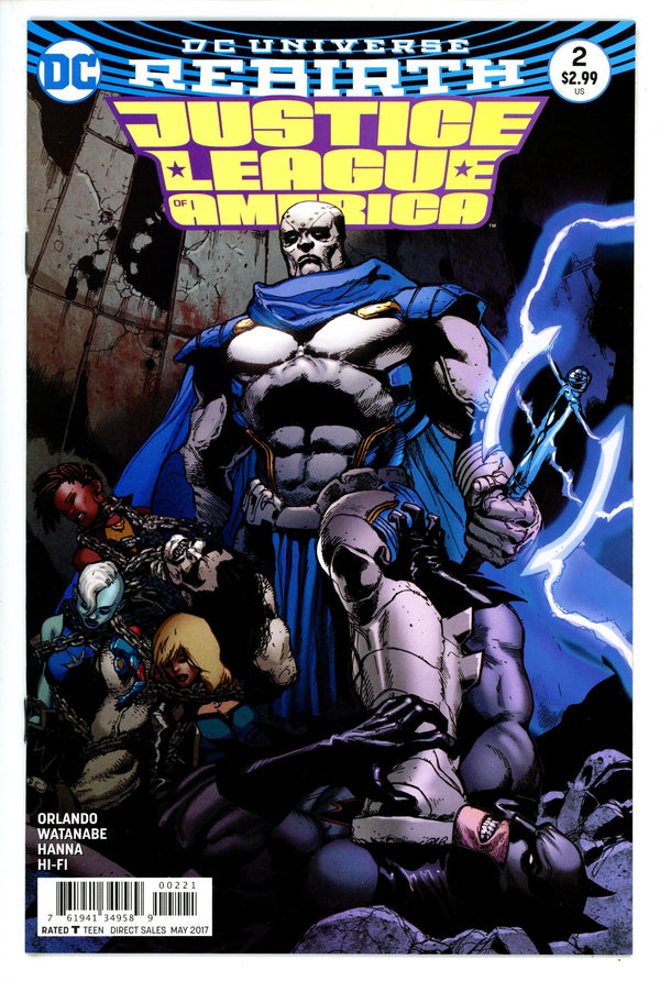 Justice League of America Vol 5 2 Mahnke Variant