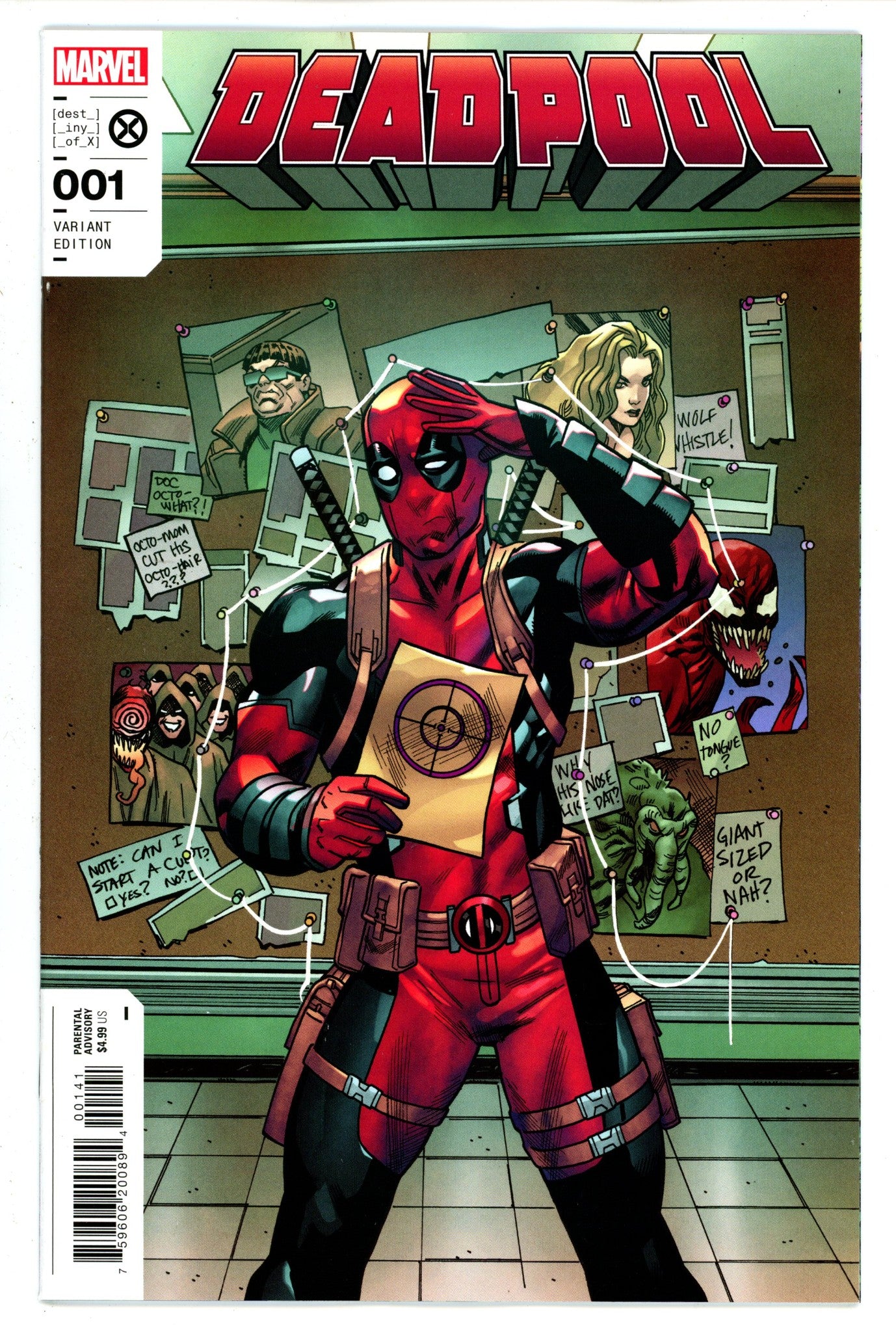 Deadpool Vol 8 1 Hawthorne Variant (2022)