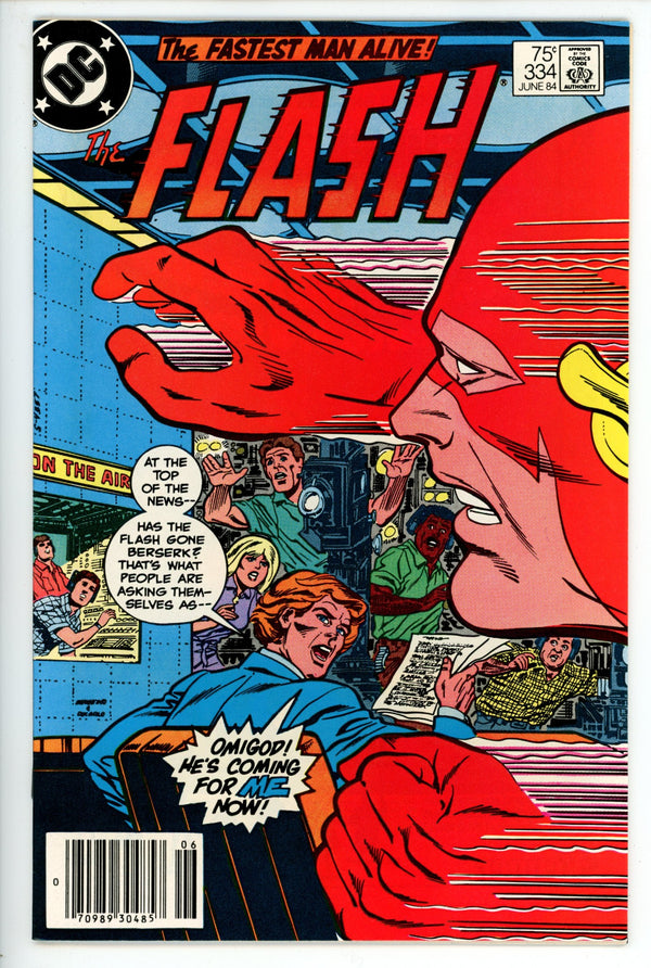 The Flash 334 Newsstand