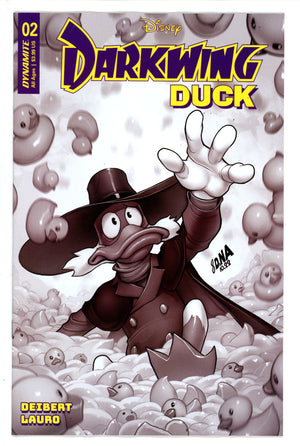 Darkwing Duck Vol 2 2 Nakayama B&W Incentive Variant (2023)