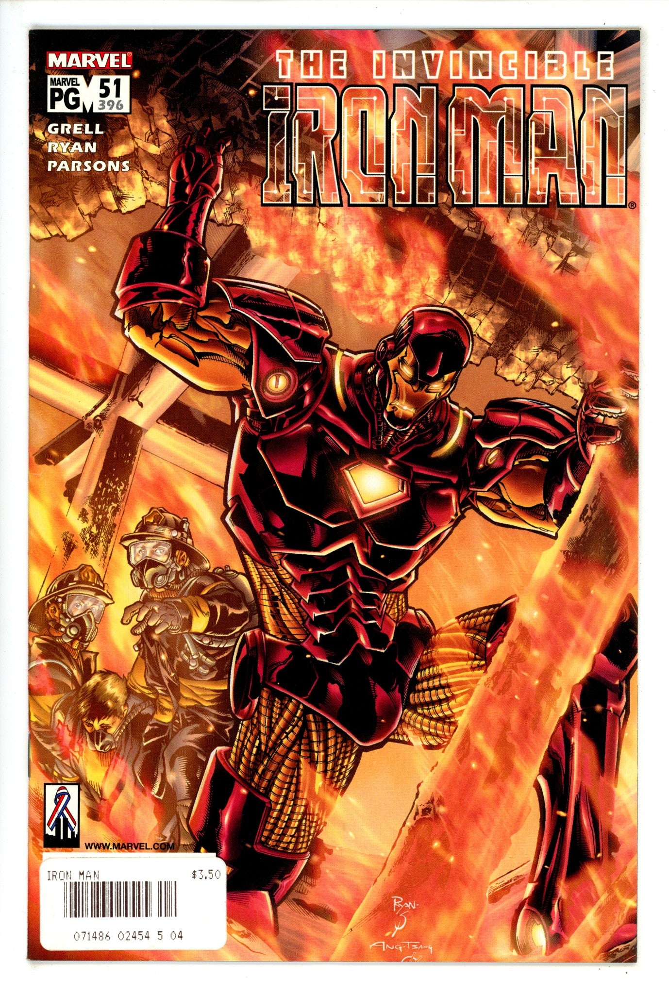 Iron Man Vol 3 51 (396) Newsstand