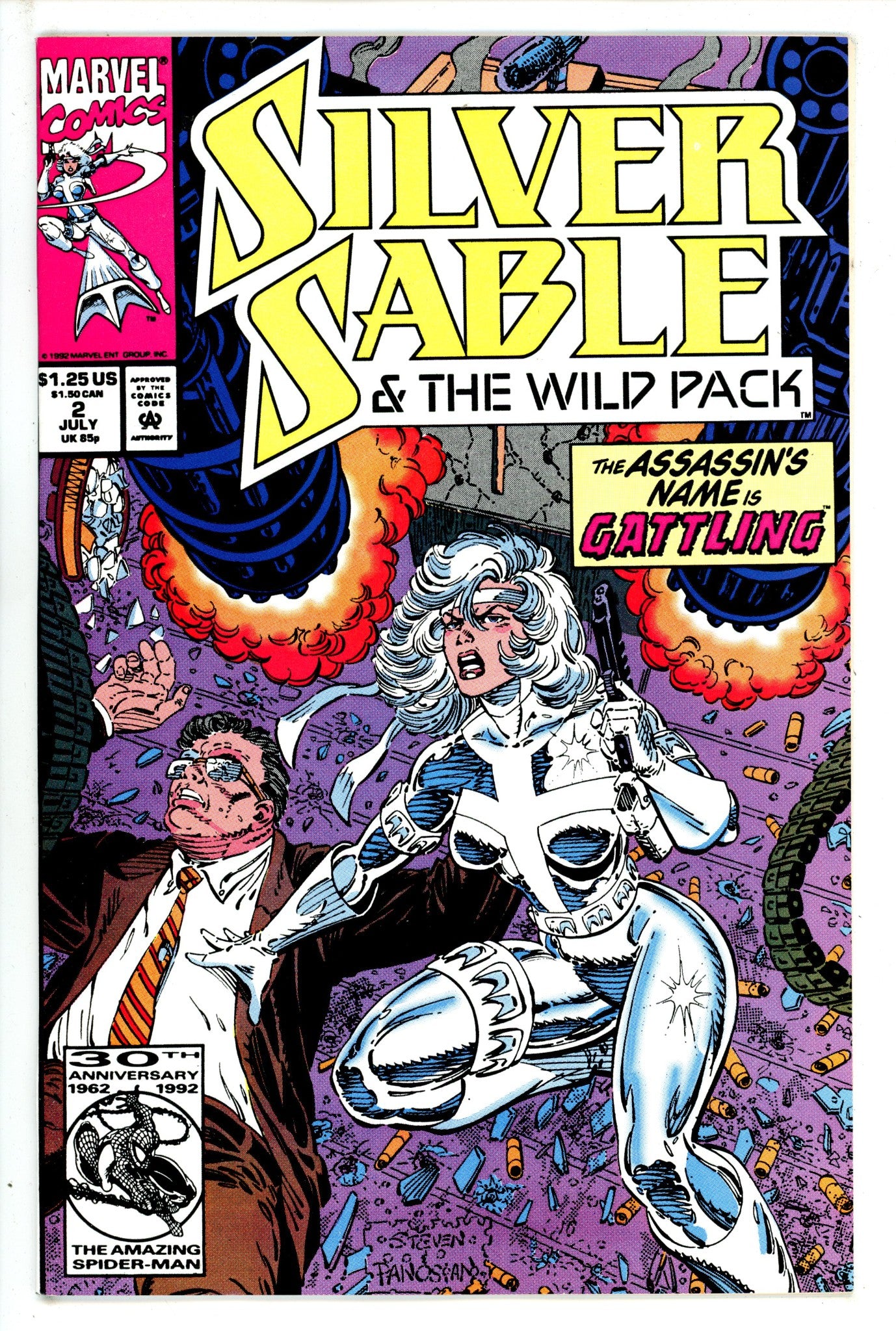 Silver Sable and the Wild Pack 2 (1992)