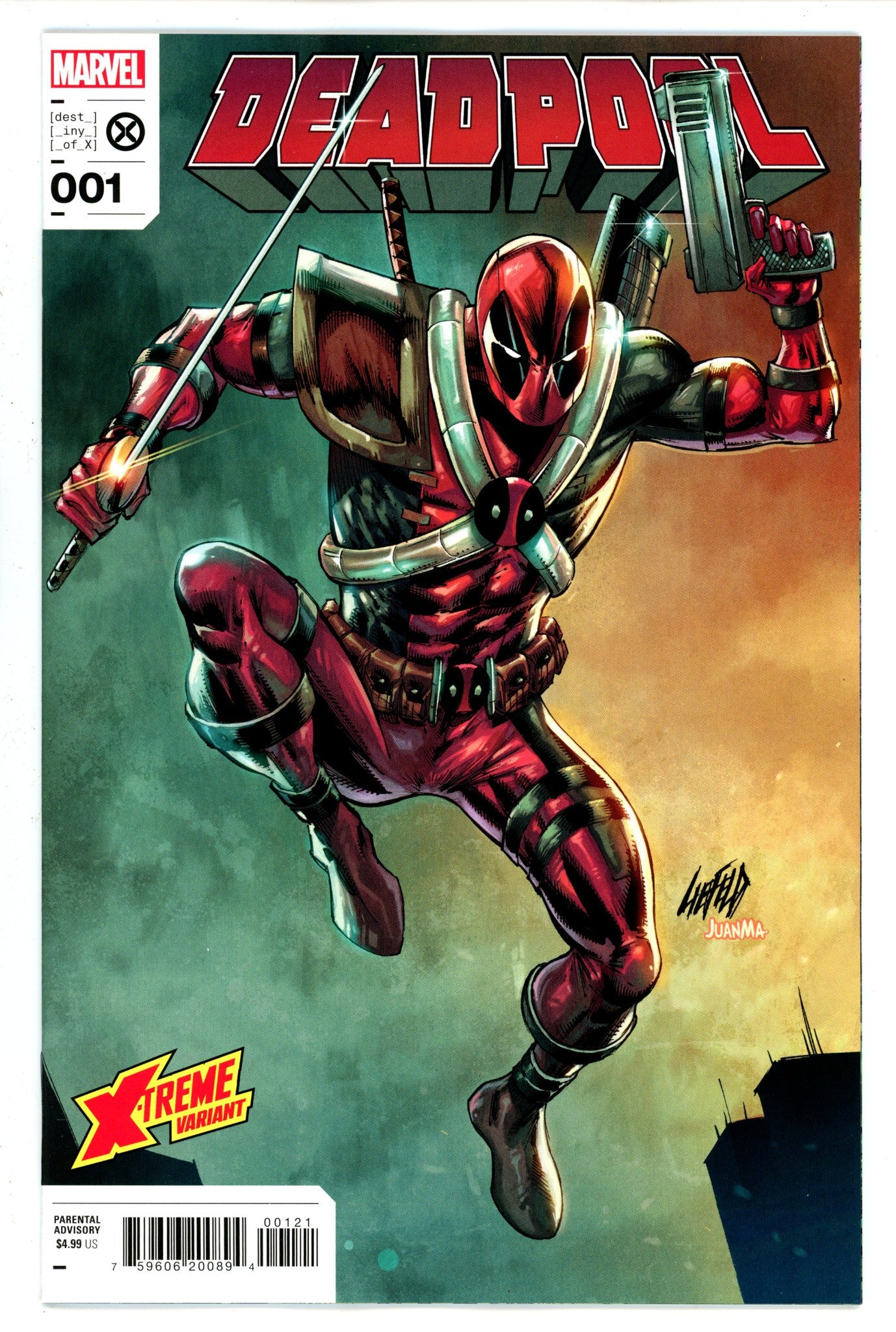 Deadpool Vol 8 1 Liefeld Variant (2022)