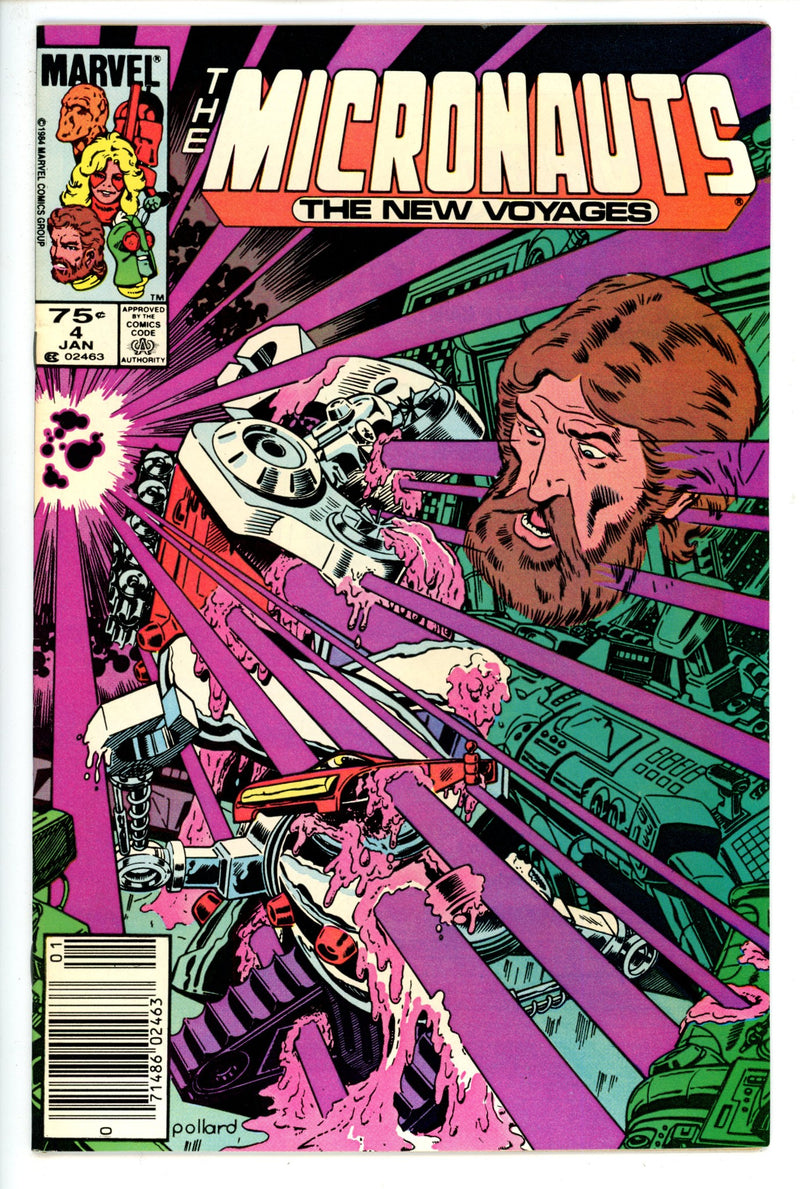 Micronauts Vol 2 4 Canadian VF+